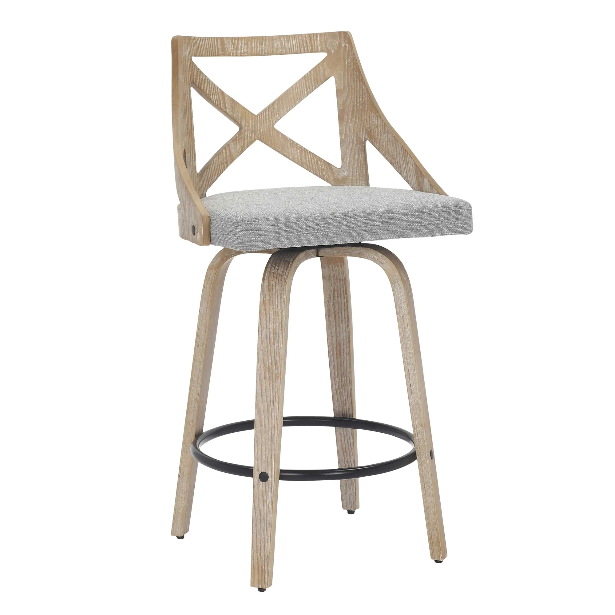 Charlotte Counter Stool - Set of 2 Blue By LumiSource - Image 13
