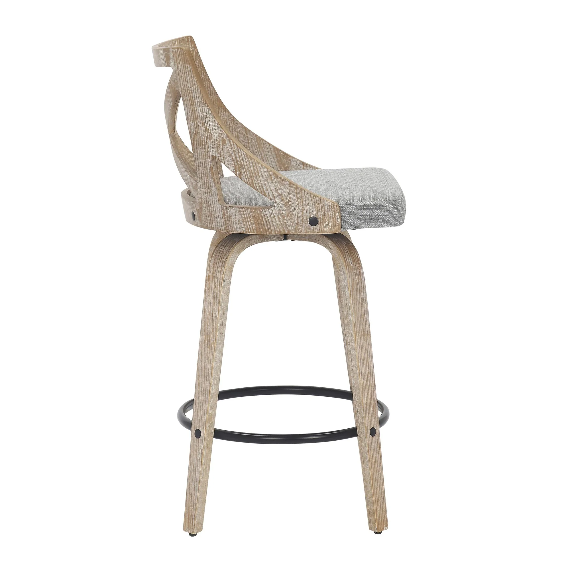 Charlotte Counter Stool - Set of 2 Blue By LumiSource - Image 14