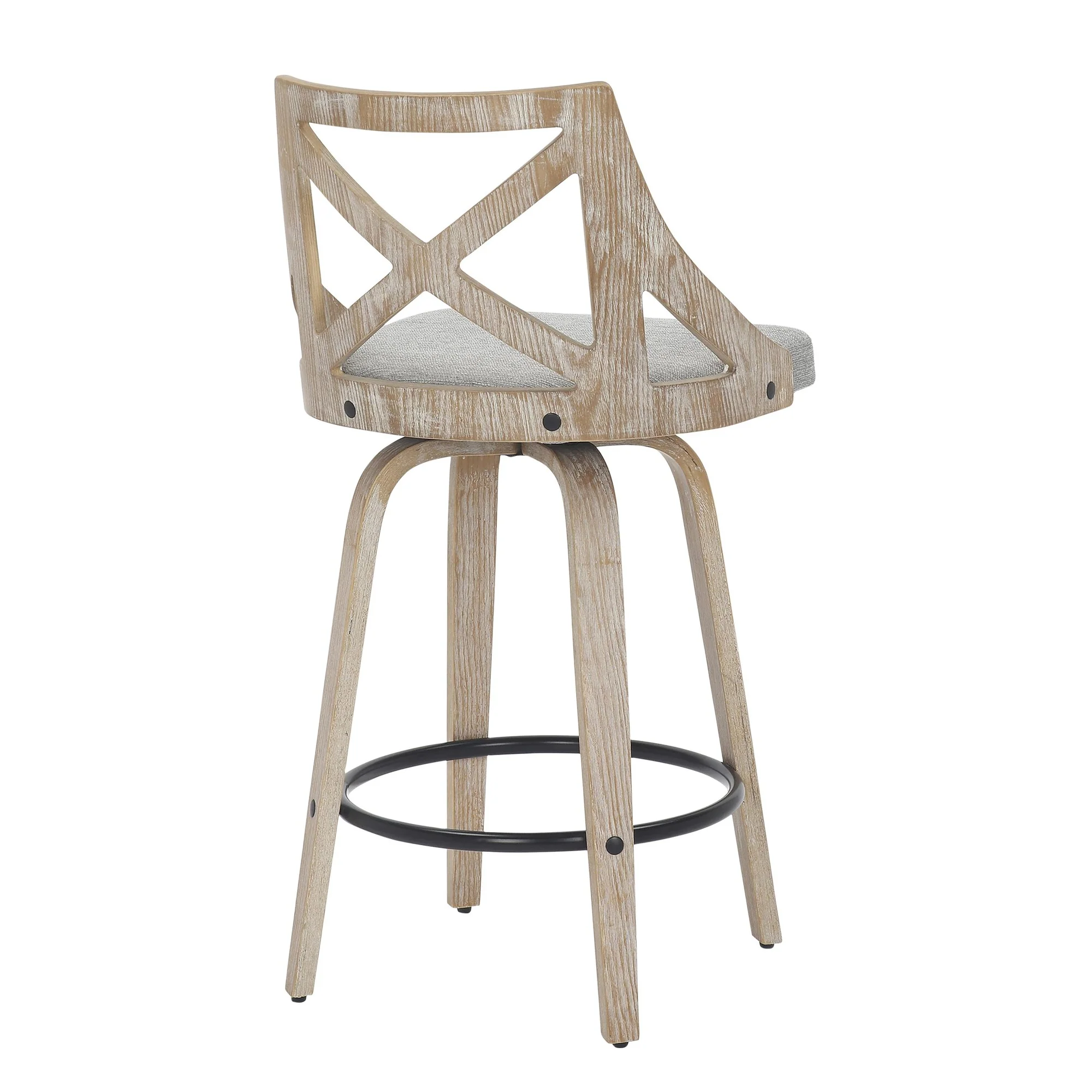 Charlotte Counter Stool - Set of 2 Blue By LumiSource - Image 15