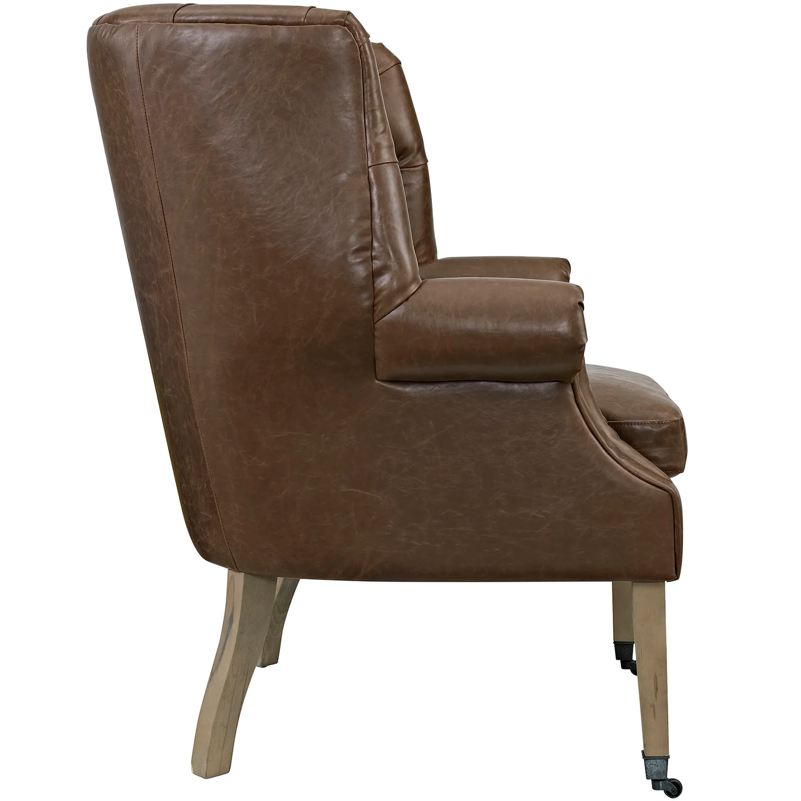 Chart Upholstered Vinyl Lounge Chair By Modway - EEI-2147 - Image 3