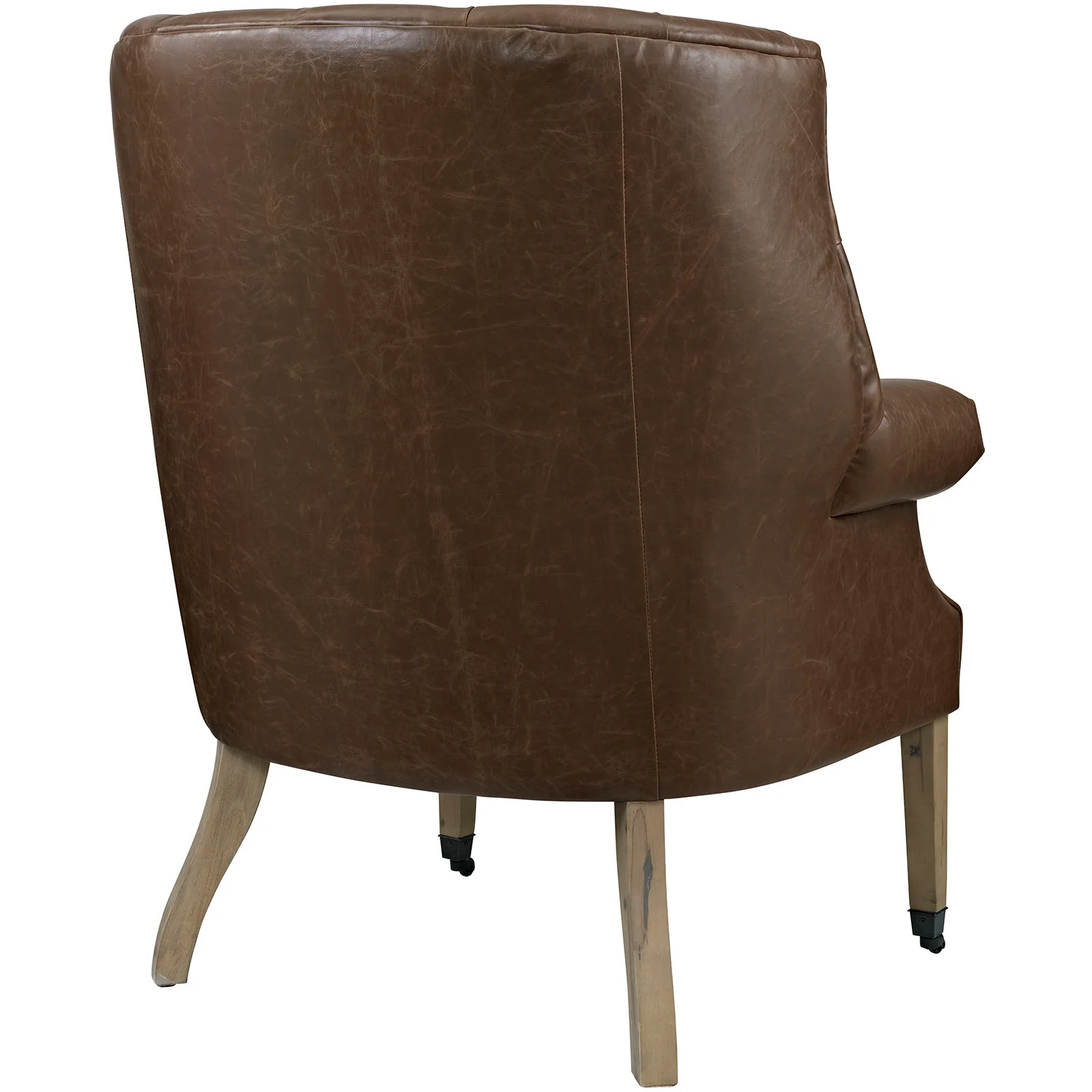 Chart Upholstered Vinyl Lounge Chair By Modway - EEI-2147 - Image 4