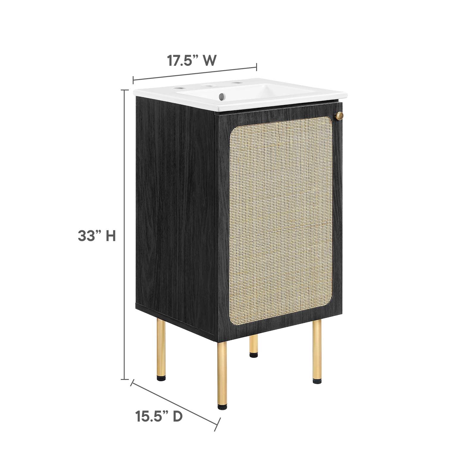 Chaucer 18" Bathroom Vanity By Modway - EEI-6691 - Image 11