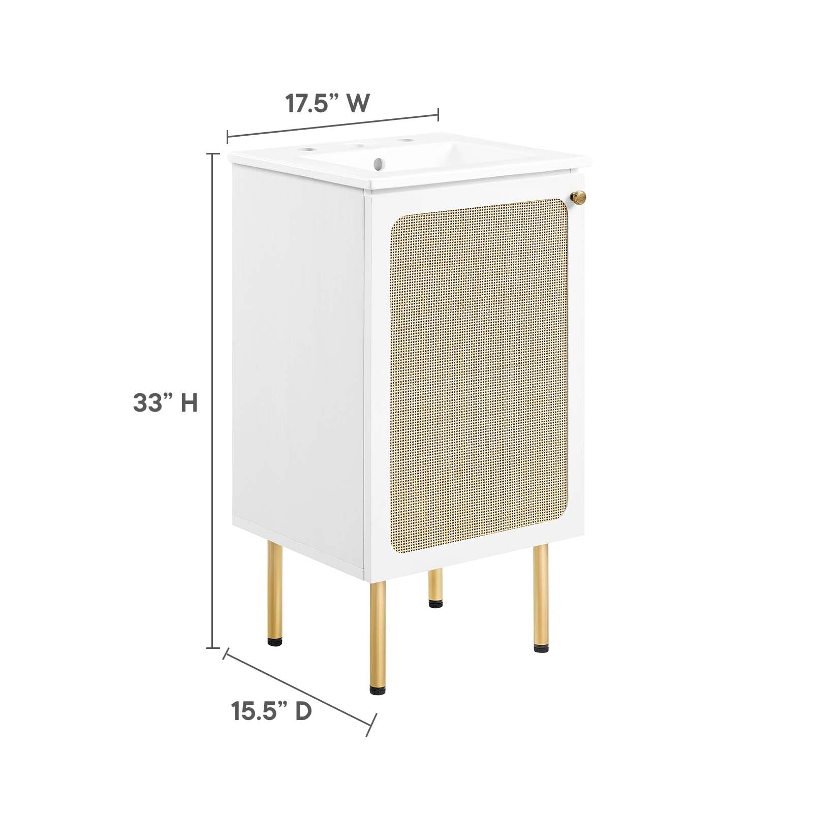 Chaucer 18" Bathroom Vanity By Modway - EEI-6691 - Image 41