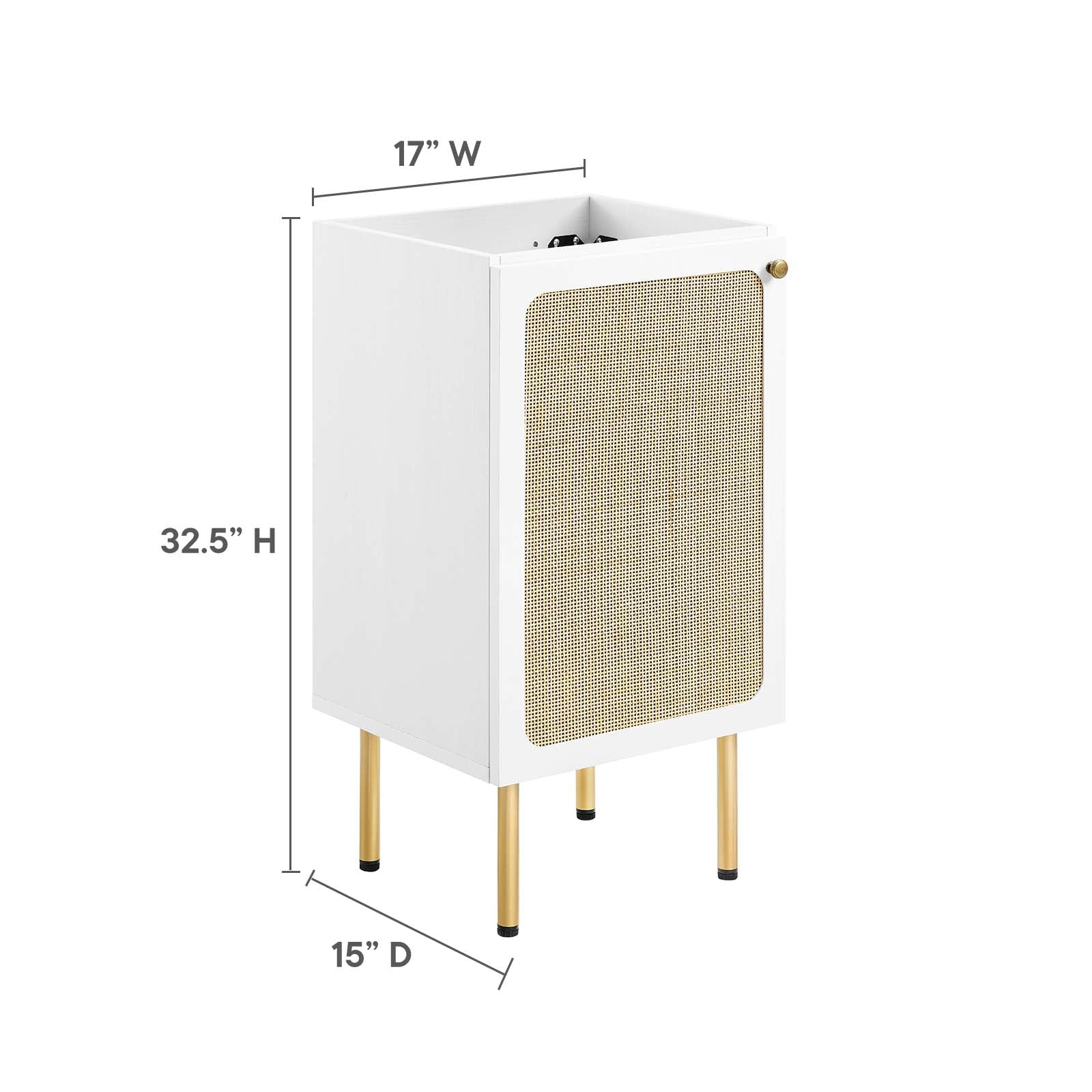 Chaucer 18" Bathroom Vanity Cabinet (Sink Basin Not Included) By Modway - EEI-6600 - Image 26