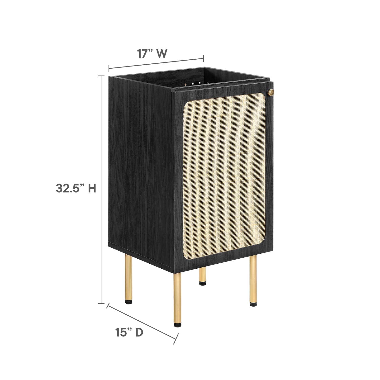 Chaucer 18" Bathroom Vanity Cabinet (Sink Basin Not Included) By Modway - EEI-6600 - Image 9