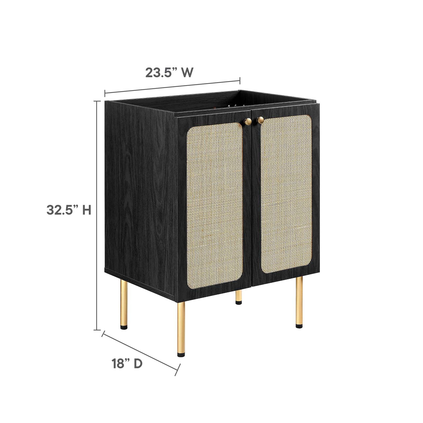 Chaucer 24" Bathroom Vanity Cabinet (Sink Basin Not Included) By Modway - EEI-6601 - Image 9