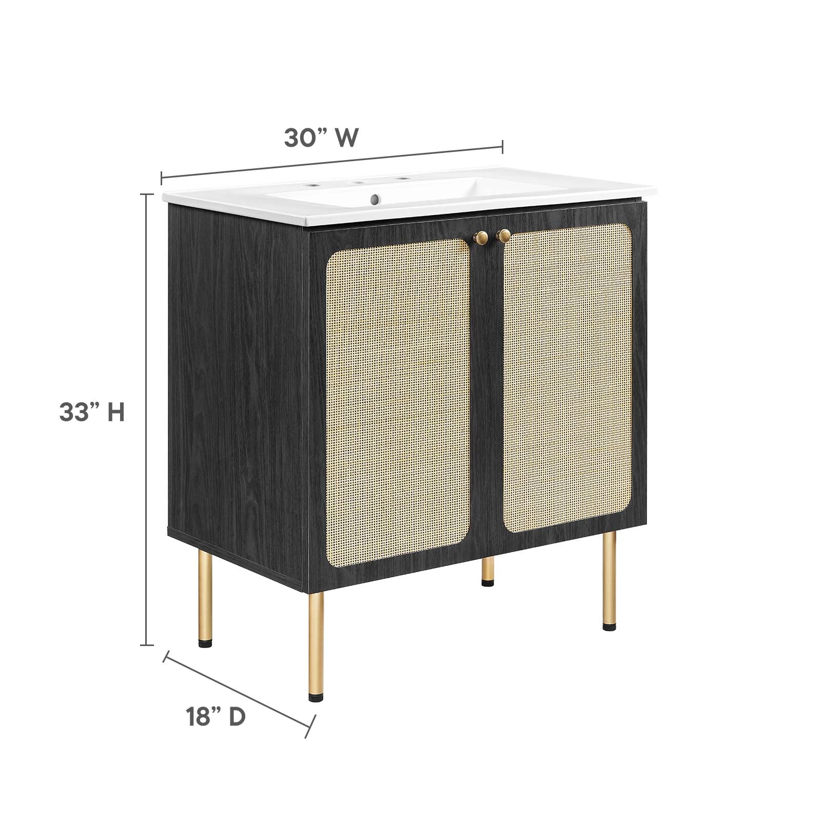 Chaucer 30" Bathroom Vanity By Modway - EEI-6695 - Image 12