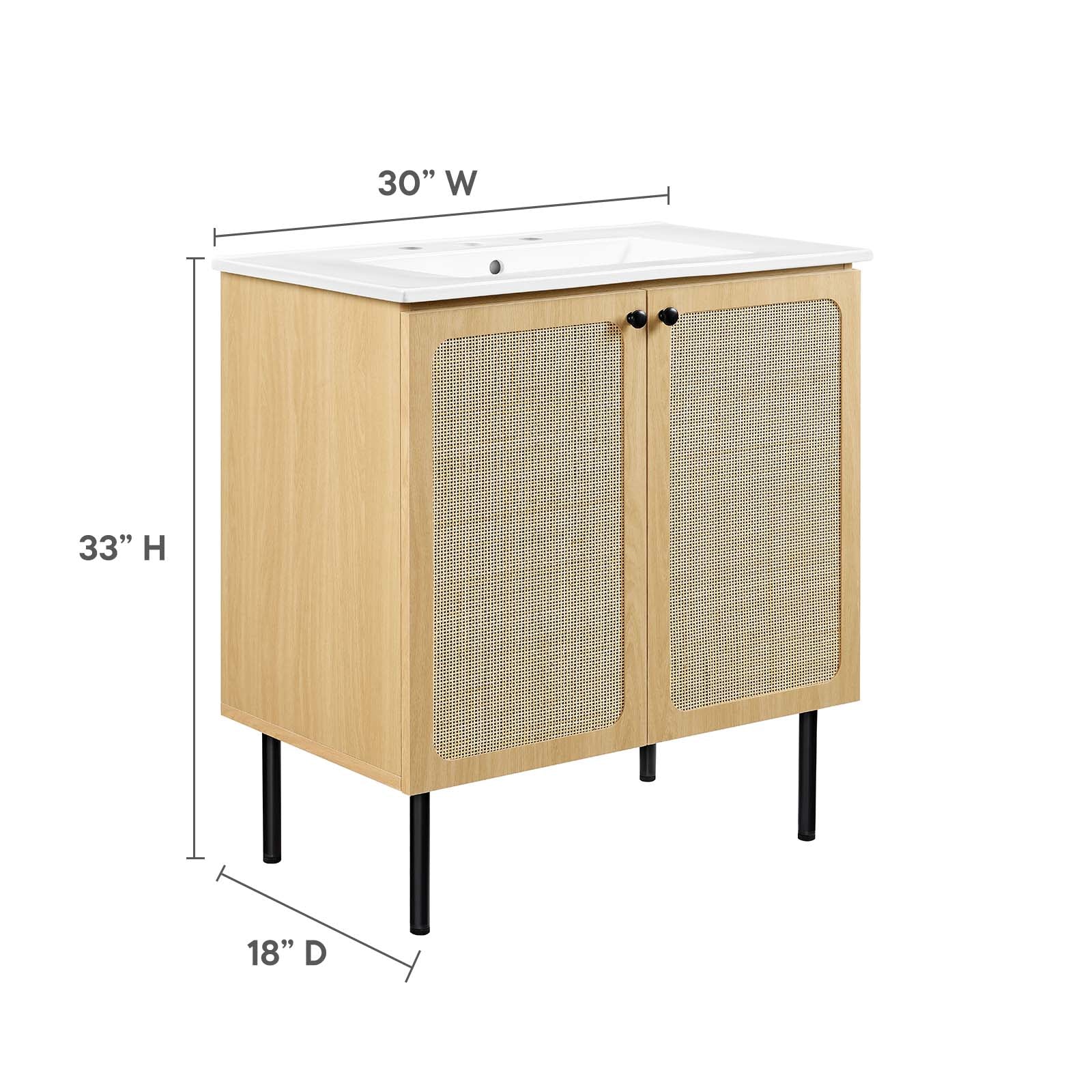 Chaucer 30" Bathroom Vanity By Modway - EEI-6695 - Image 26