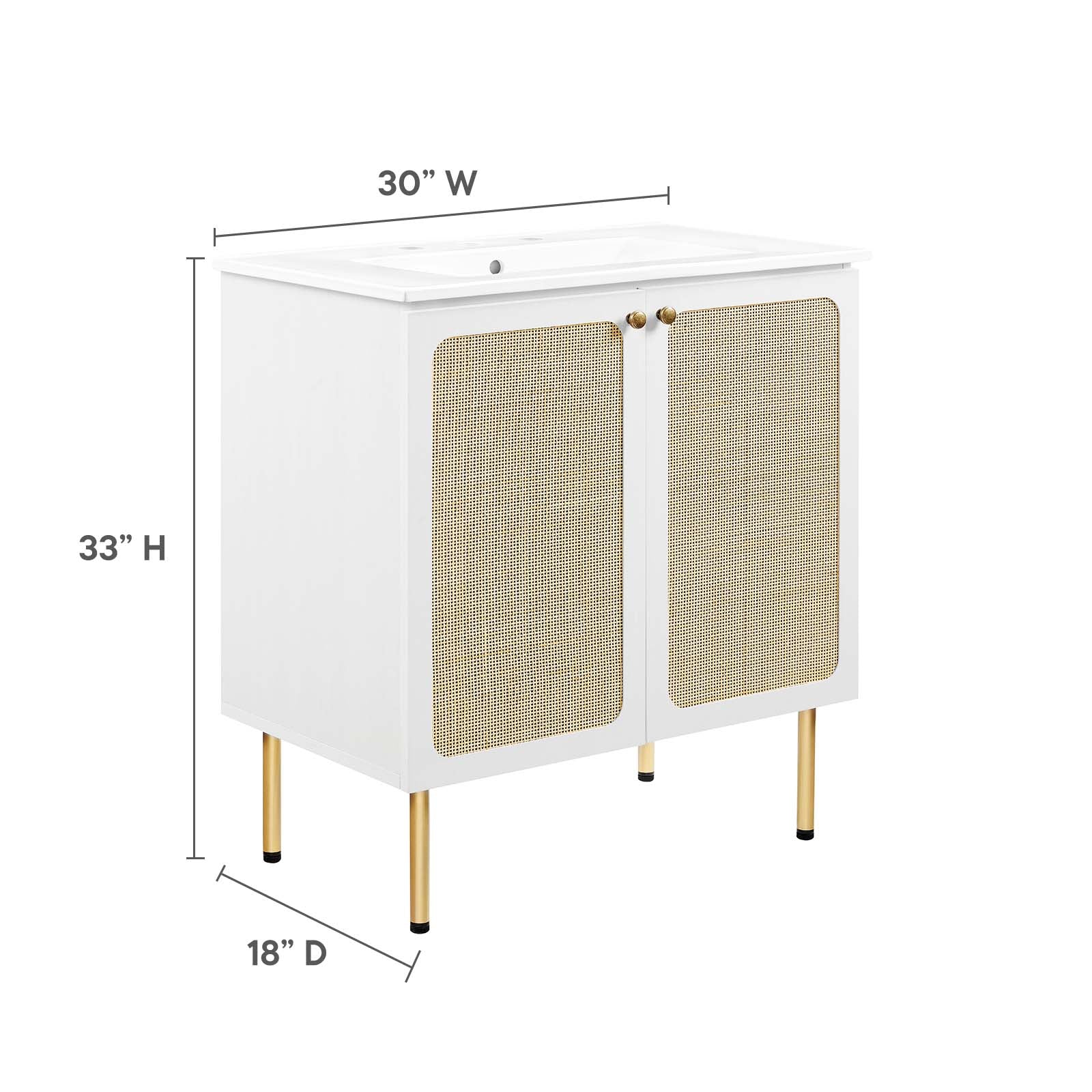 Chaucer 30" Bathroom Vanity By Modway - EEI-6695 - Image 41