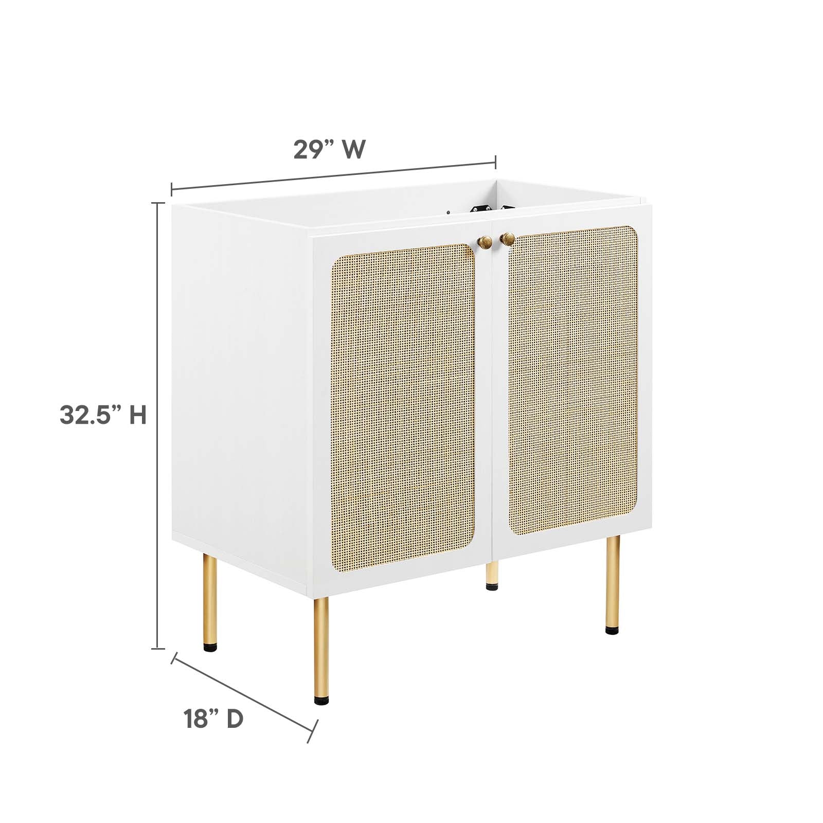 Chaucer 30" Bathroom Vanity Cabinet (Sink Basin Not Included) By Modway - EEI-6602 - Image 26