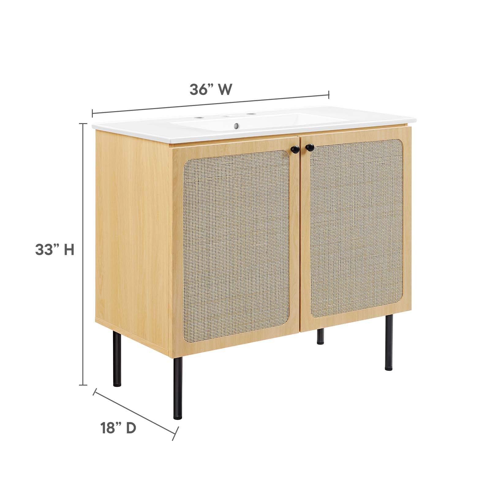 Chaucer 36" Bathroom Vanity By Modway - EEI-6697 - Image 26