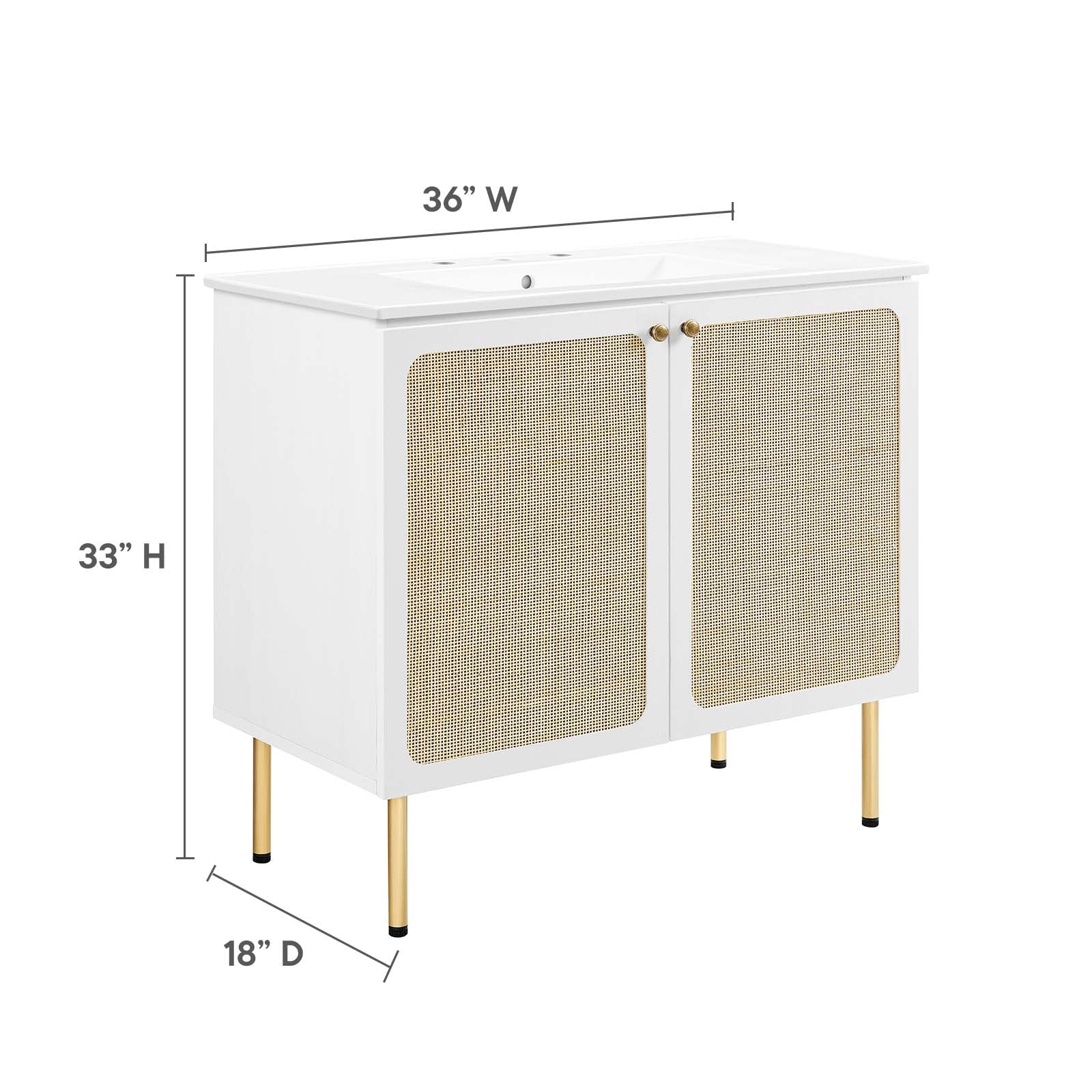 Chaucer 36" Bathroom Vanity By Modway - EEI-6697 - Image 41