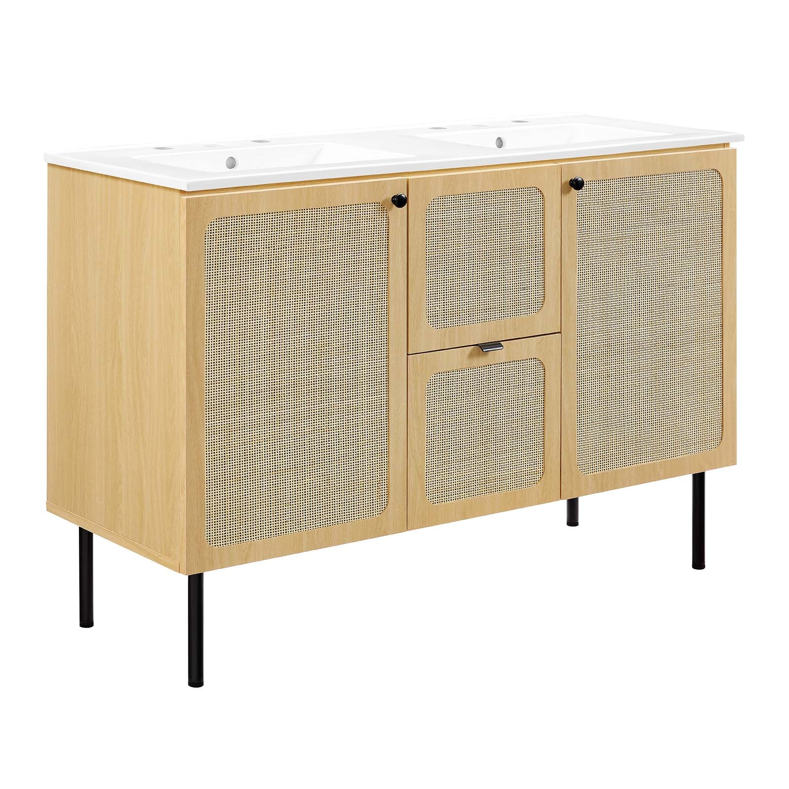 Chaucer 48" Double Sink Bathroom Vanity By Modway - EEI-6701 - Image 17