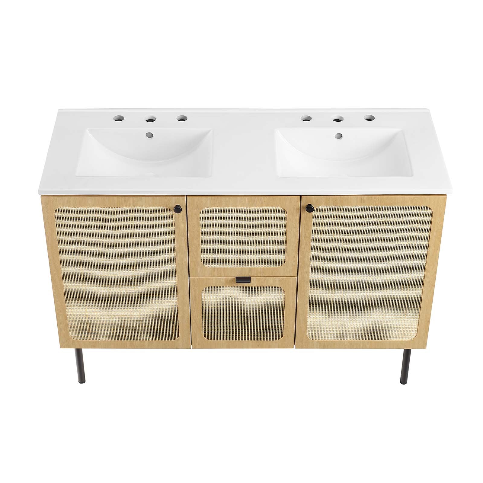 Chaucer 48" Double Sink Bathroom Vanity By Modway - EEI-6701 - Image 25