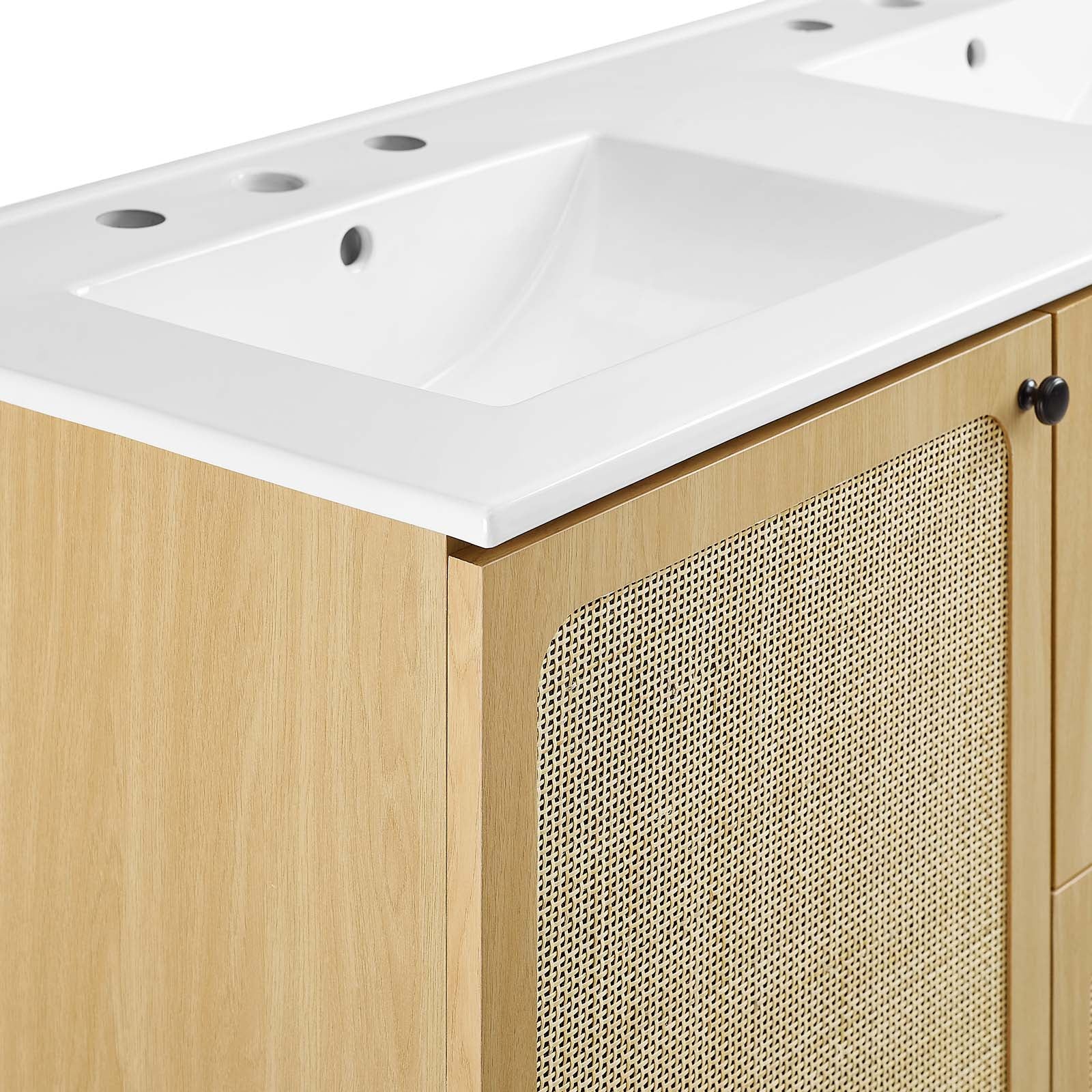 Chaucer 48" Double Sink Bathroom Vanity By Modway - EEI-6701 - Image 26