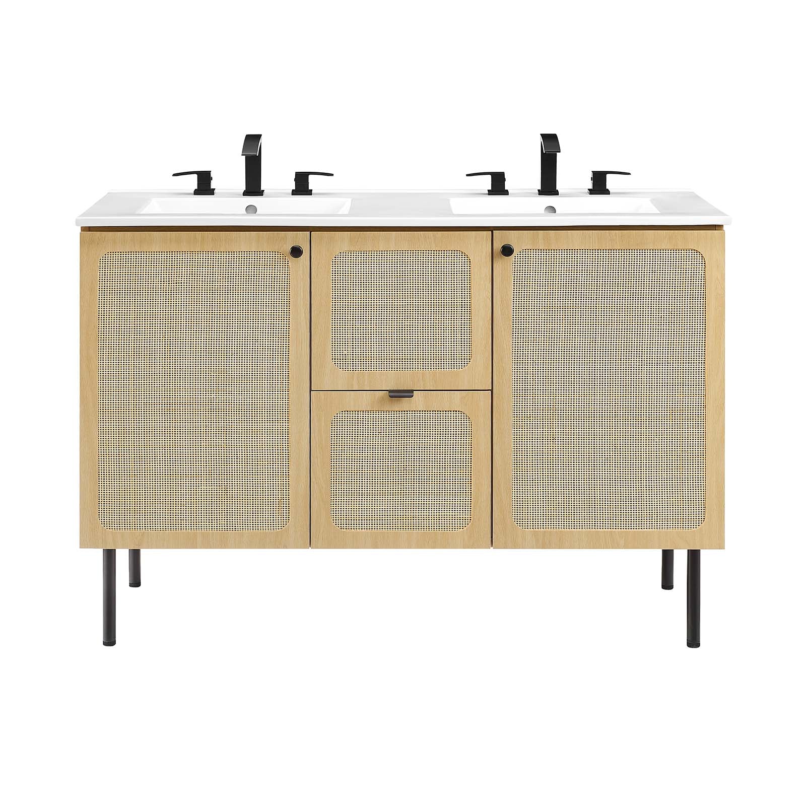 Chaucer 48" Double Sink Bathroom Vanity By Modway - EEI-6701 - Image 32