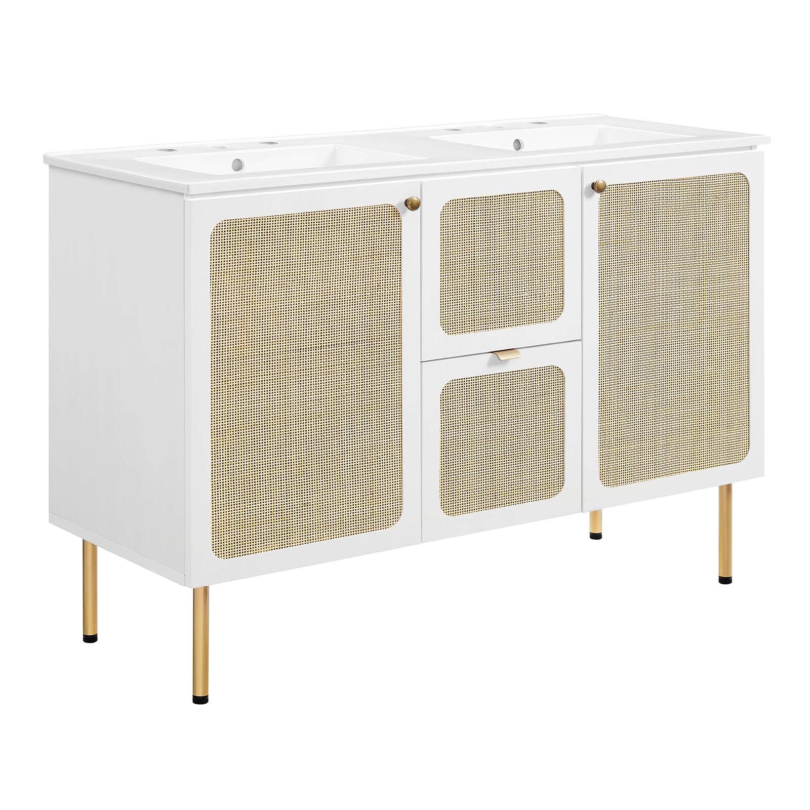 Chaucer 48" Double Sink Bathroom Vanity By Modway - EEI-6701 - Image 33