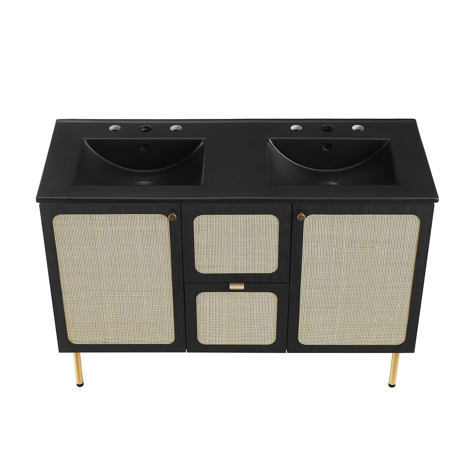 Chaucer 48" Double Sink Bathroom Vanity By Modway - EEI-6702 - Image 10