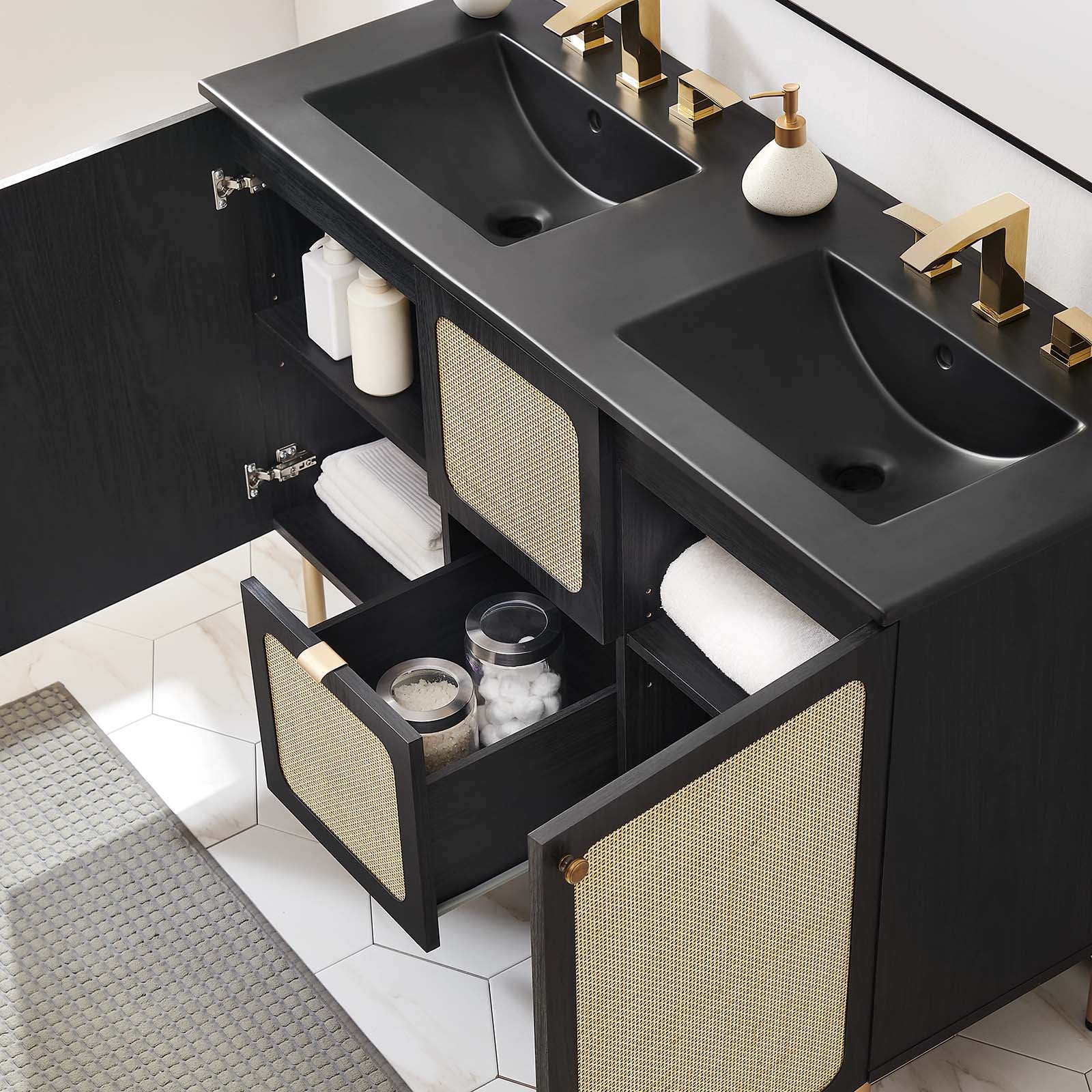 Chaucer 48" Double Sink Bathroom Vanity By Modway - EEI-6702 - Image 15