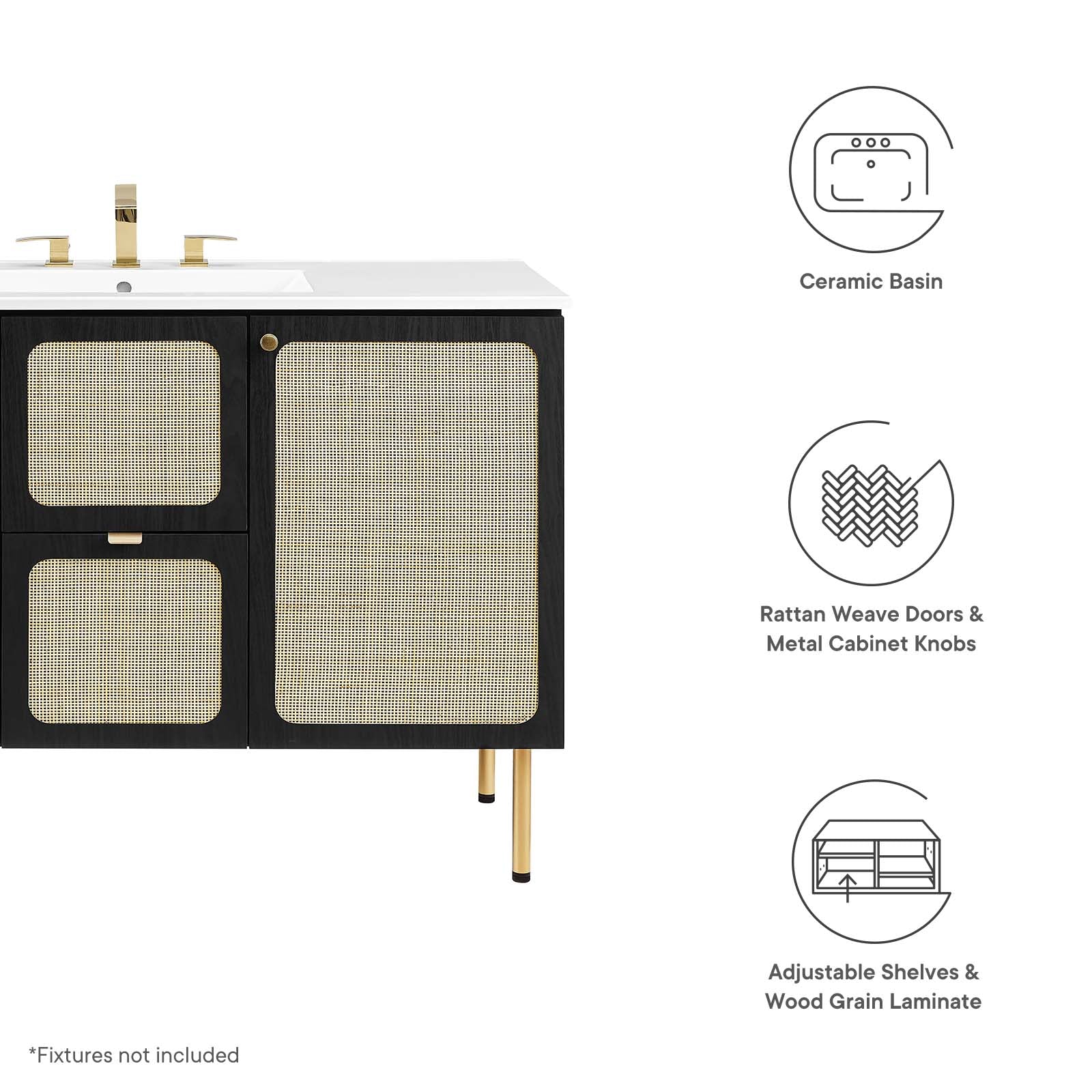 Chaucer 48" Single Sink Bathroom Vanity By Modway - EEI-6699 - Image 14