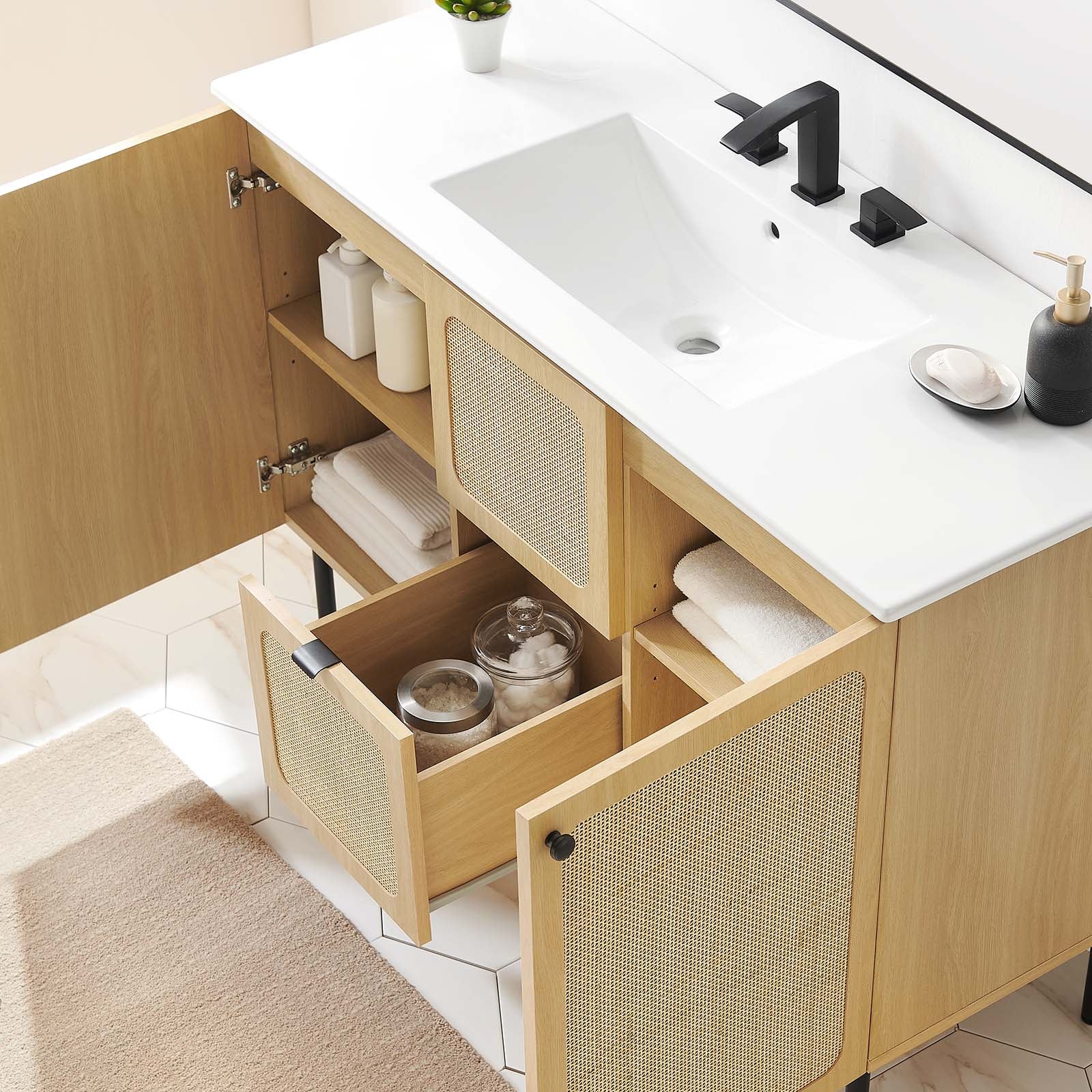 Chaucer 48" Single Sink Bathroom Vanity By Modway - EEI-6699 - Image 30