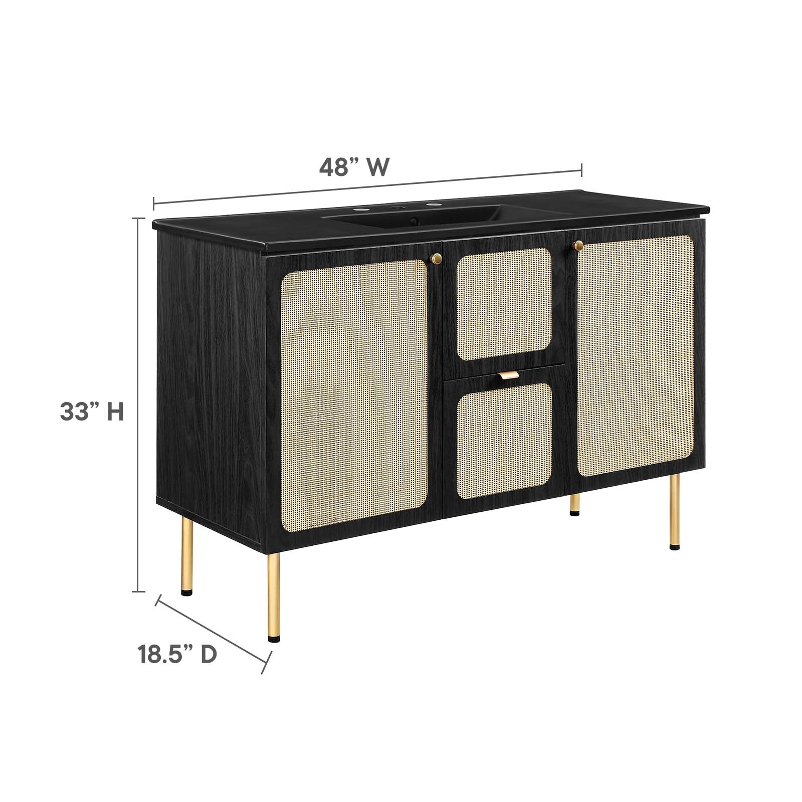 Chaucer 48" Single Sink Bathroom Vanity By Modway - EEI-6700 - Image 13