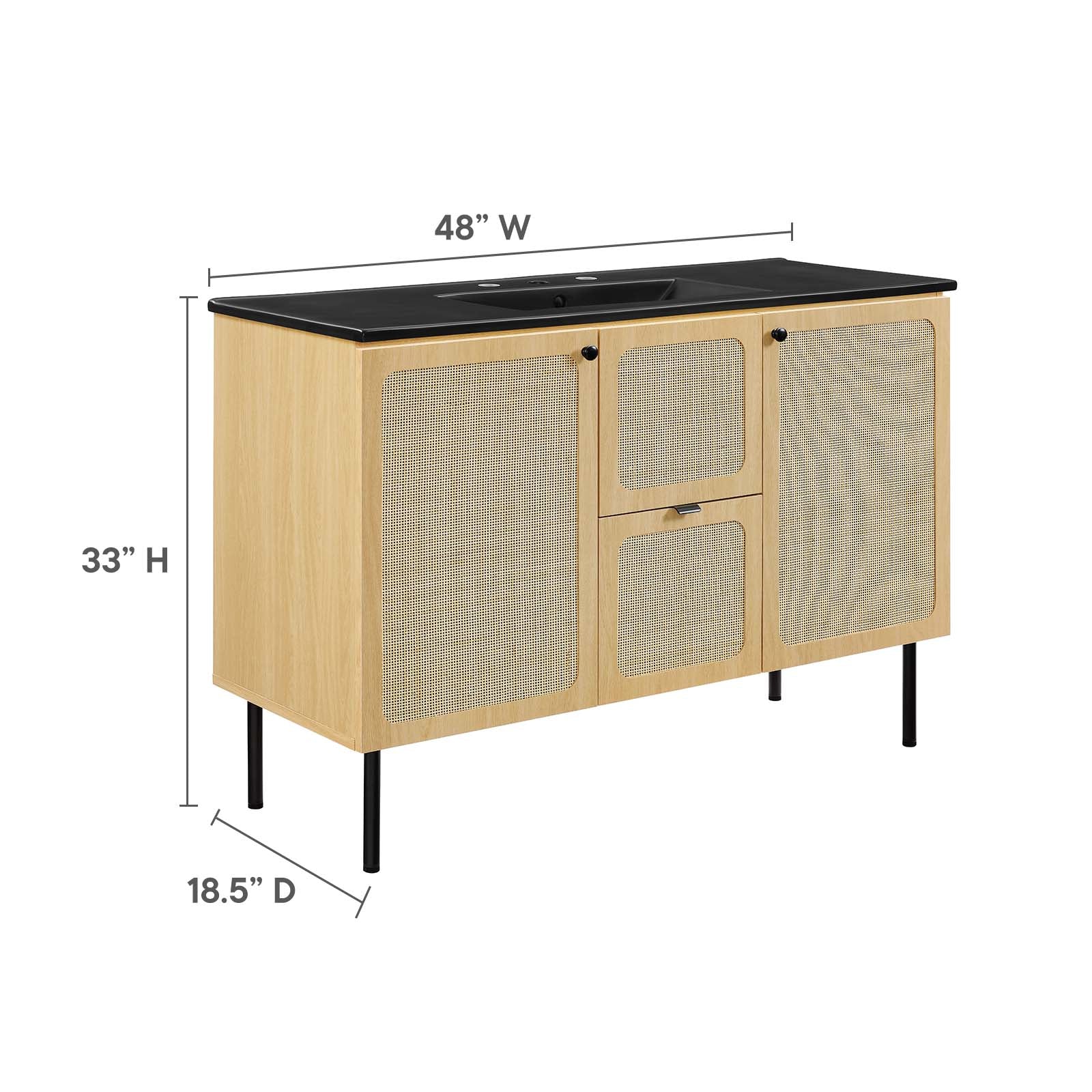 Chaucer 48" Single Sink Bathroom Vanity By Modway - EEI-6700 - Image 28