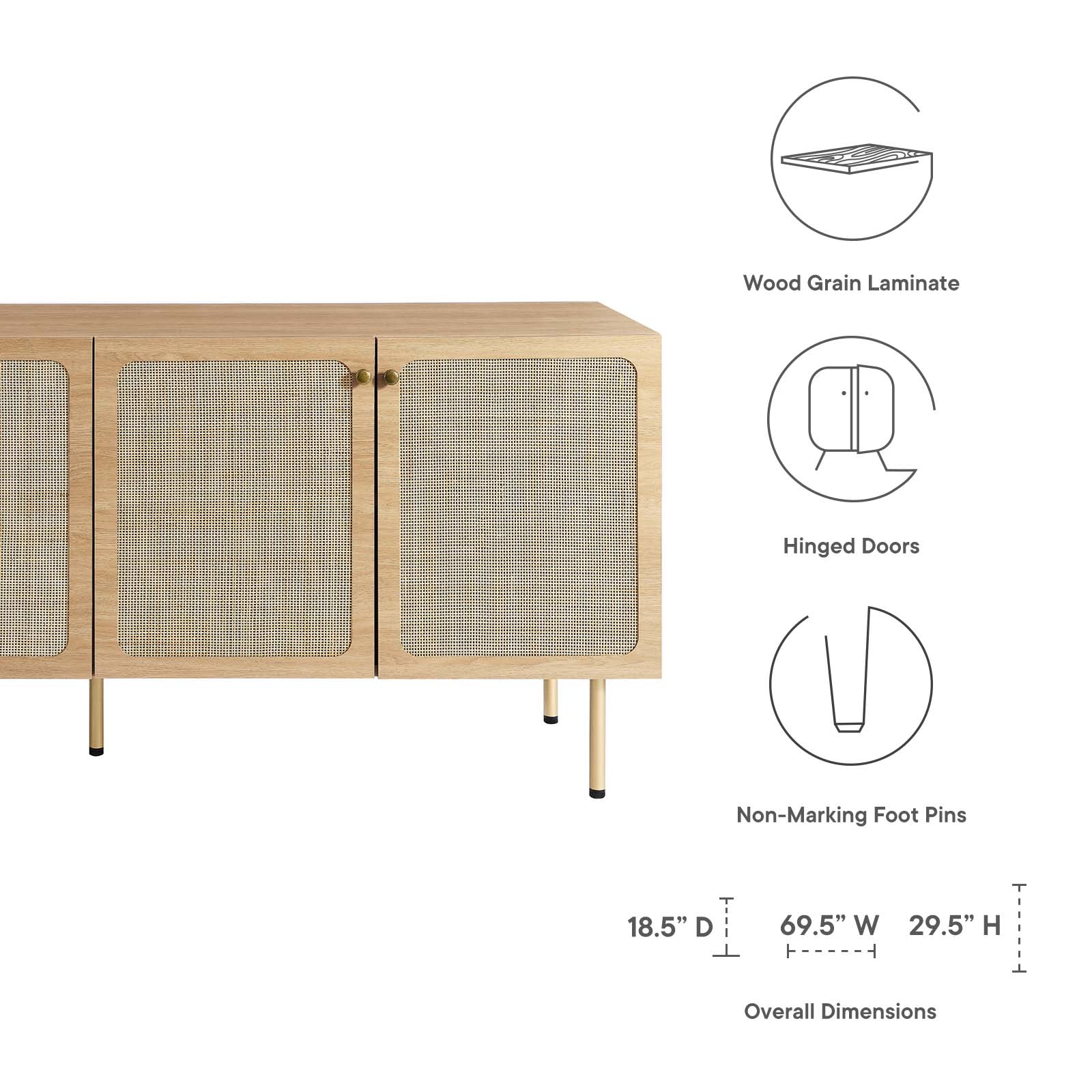Chaucer Sideboard By Modway - EEI-6201 - Image 15