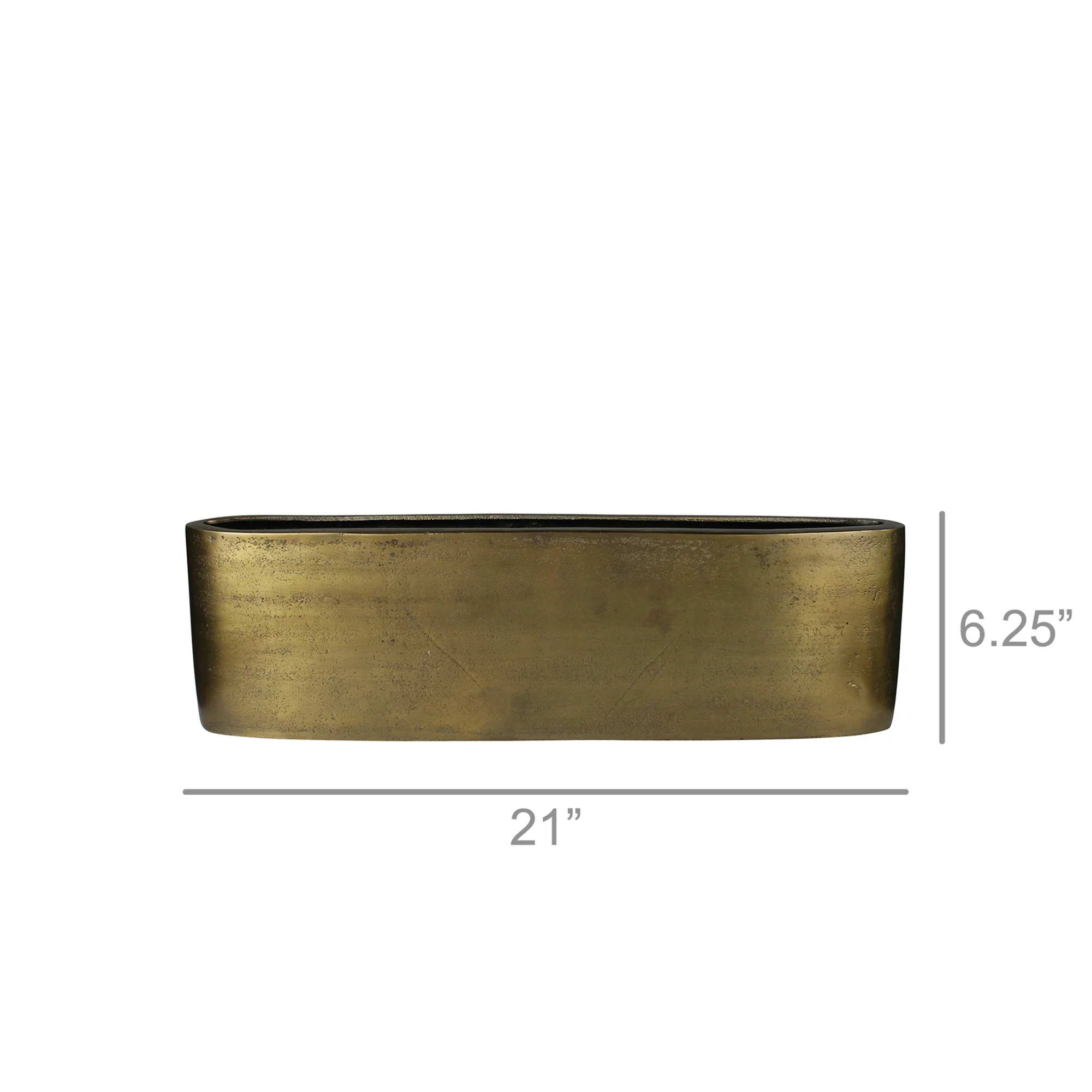 Chelsea Vase, Brass - Large By HomArt - Image 3