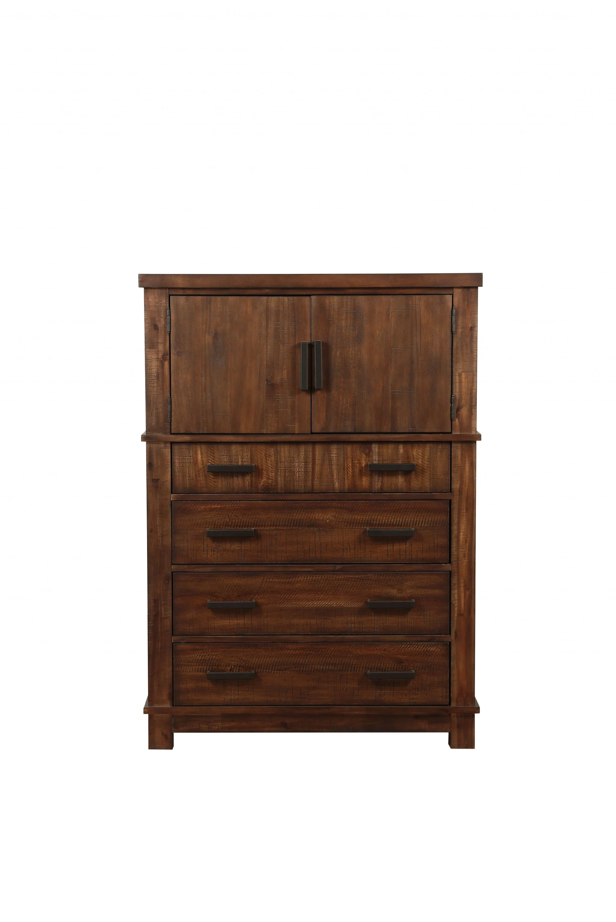 Cherry Oak Wood Chest By Homeroots - 347158 - Image 4
