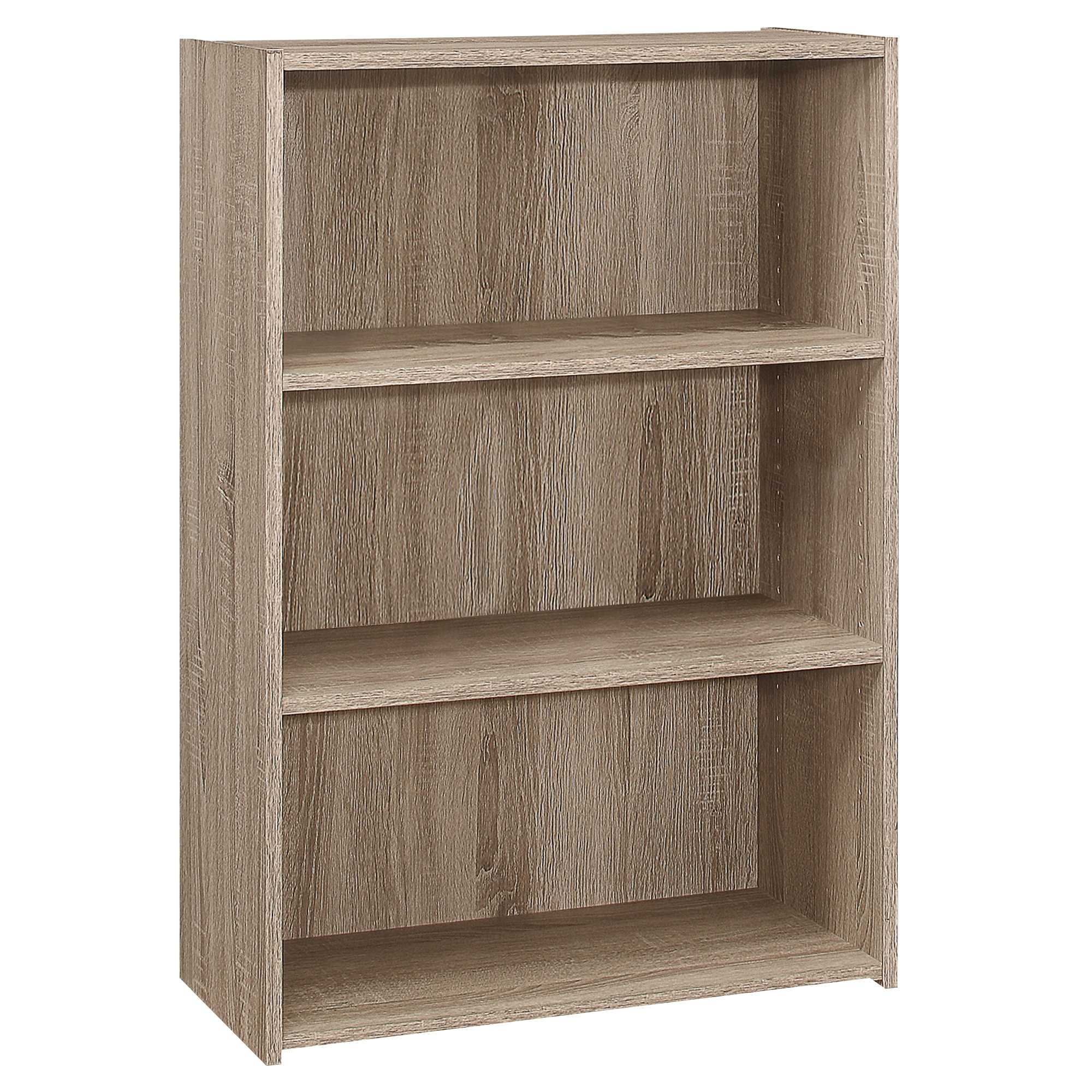 Cherry Shelves Bookcase By Homeroots - Image 10