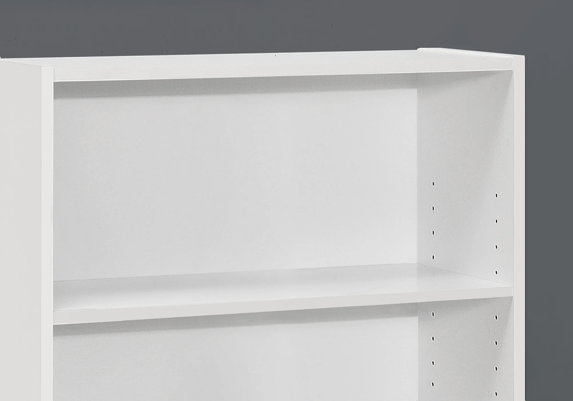 Cherry Shelves Bookcase By Homeroots - Image 20
