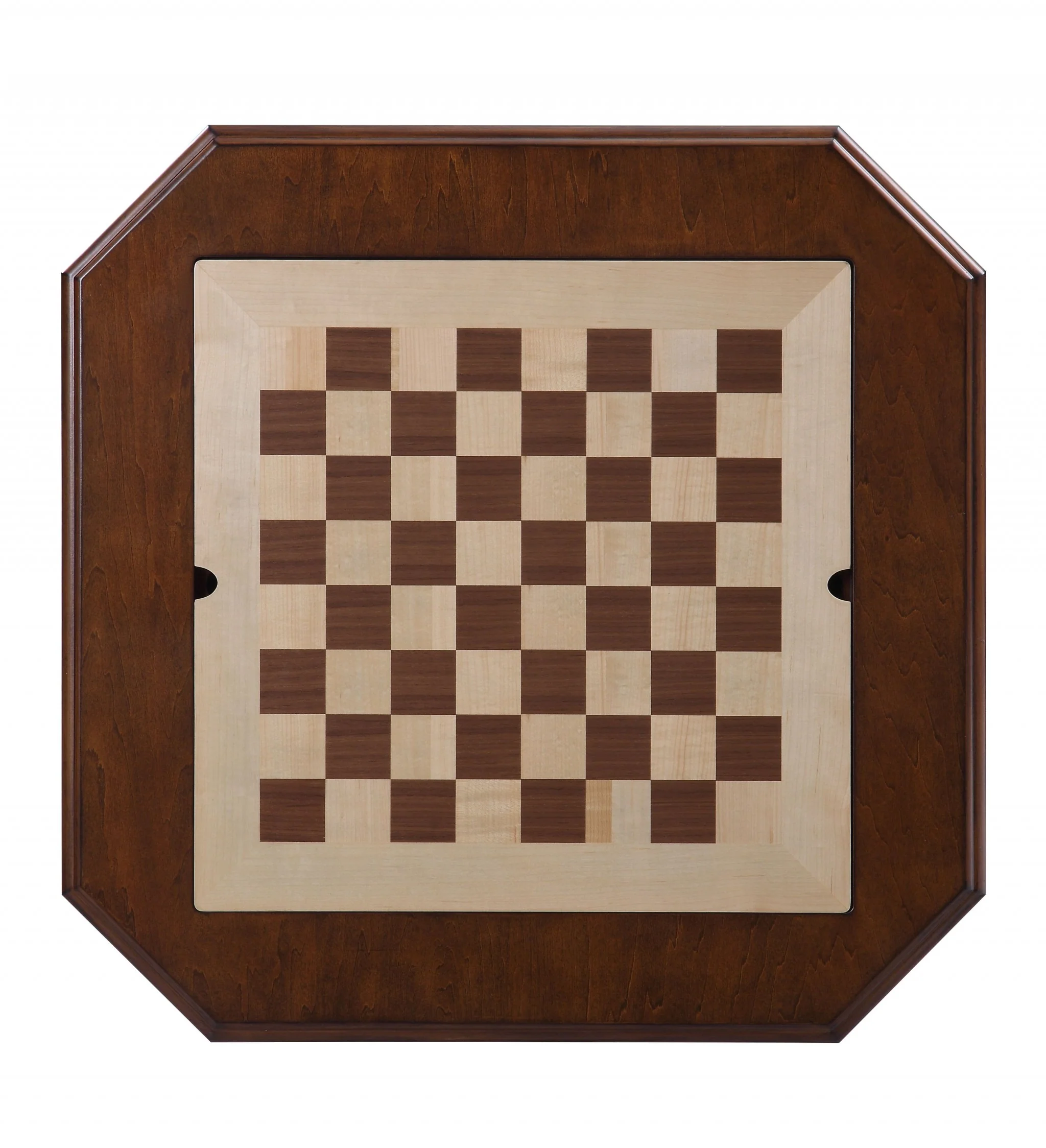 Cherry Wood Poly-Resin Game Table By Homeroots - Image 2
