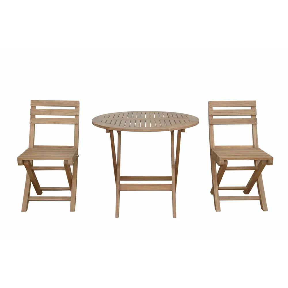 Chester Alabama 3-Pieces Bistro Set By Anderson Teak - Image 2