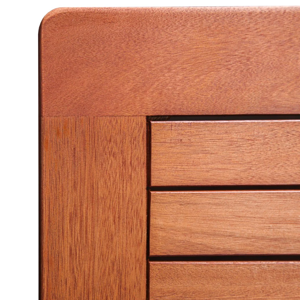 Chestnut Brown Square Bar Table By Homeroots - Image 3