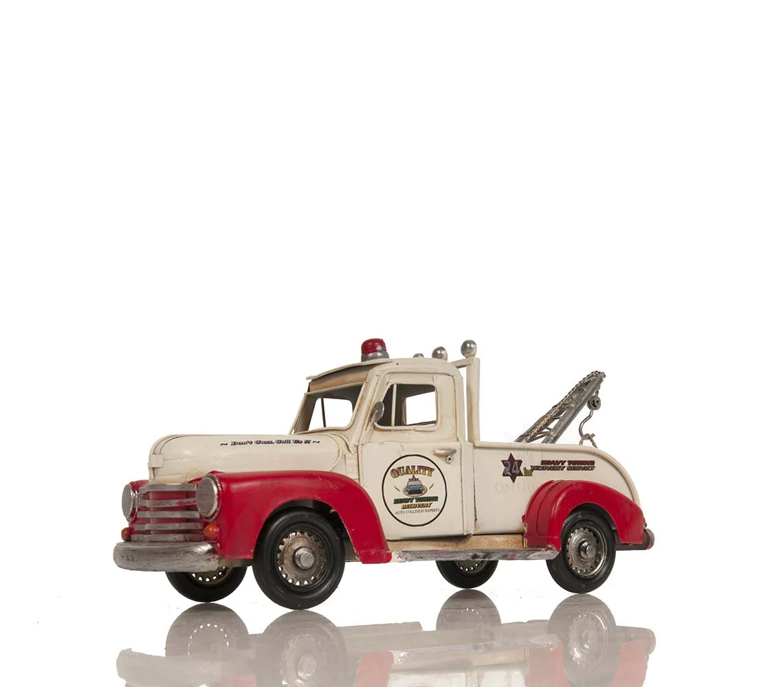 Chevrolet Tow Truck Sculpture By Homeroots - 401180 - Image 2