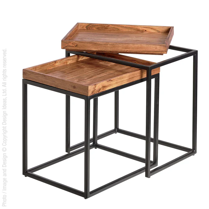 Chicago Side Table-Set/2 By Texture Designideas - Image 3