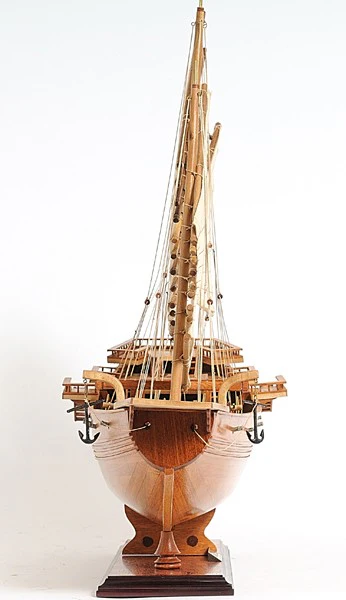 Chinese Junk Ship Model By Homeroots - Image 3