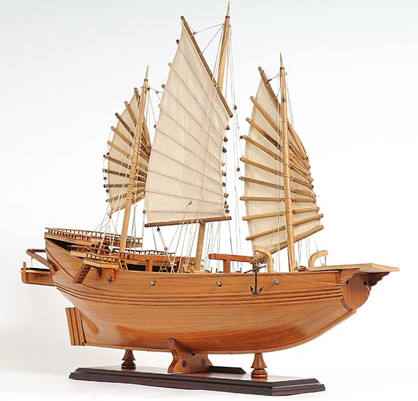 Chinese Junk Ship Model By Homeroots - Image 4