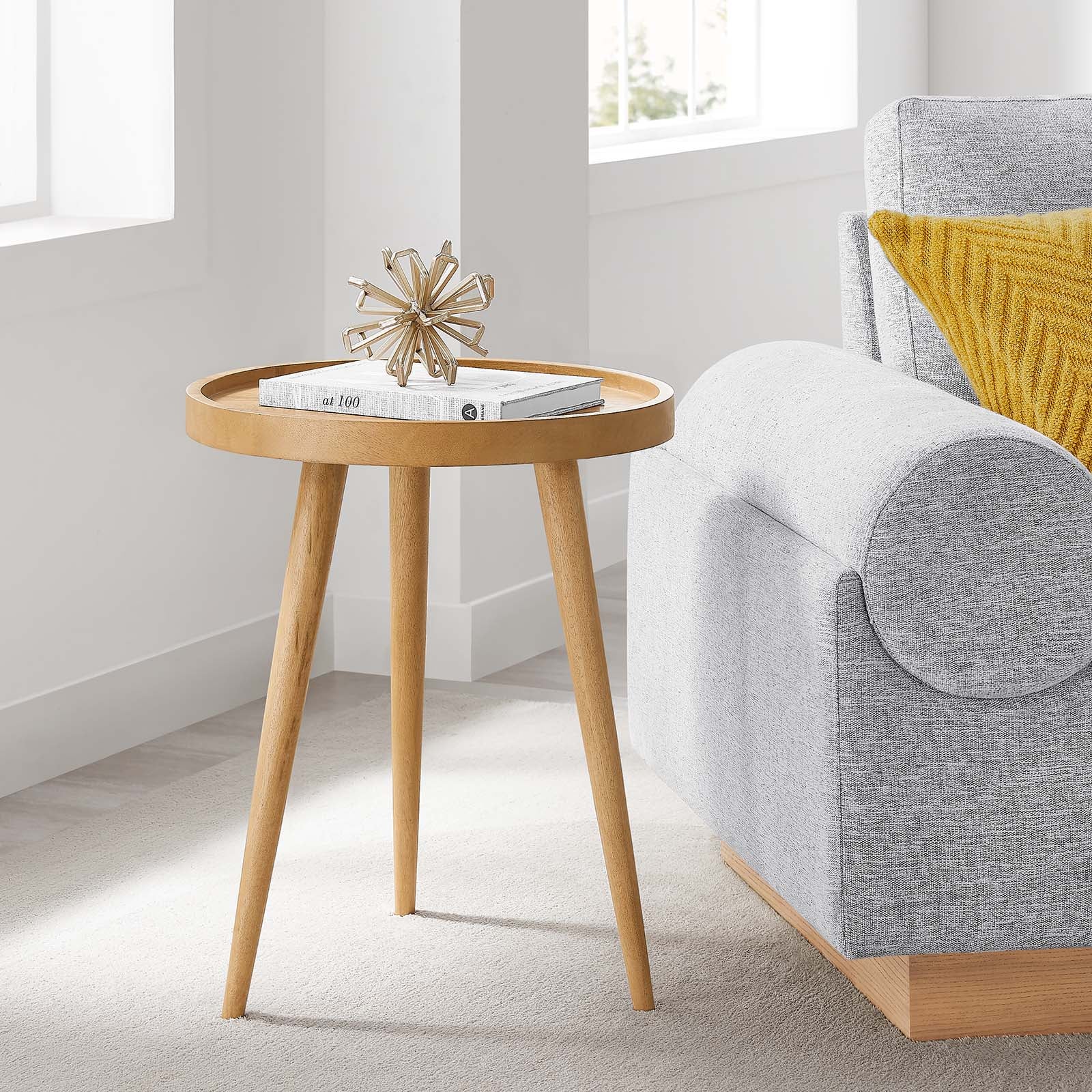Chiro Round Wood Side Table By Modway - EEI-6830 - Image 16