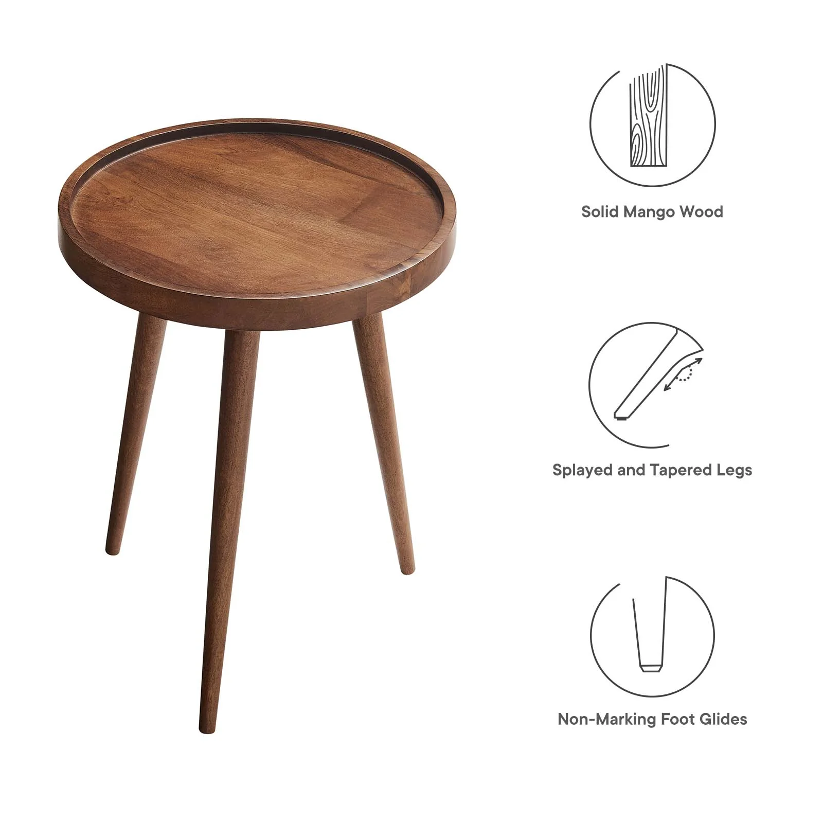 Chiro Round Wood Side Table By Modway - EEI-6830 - Image 21