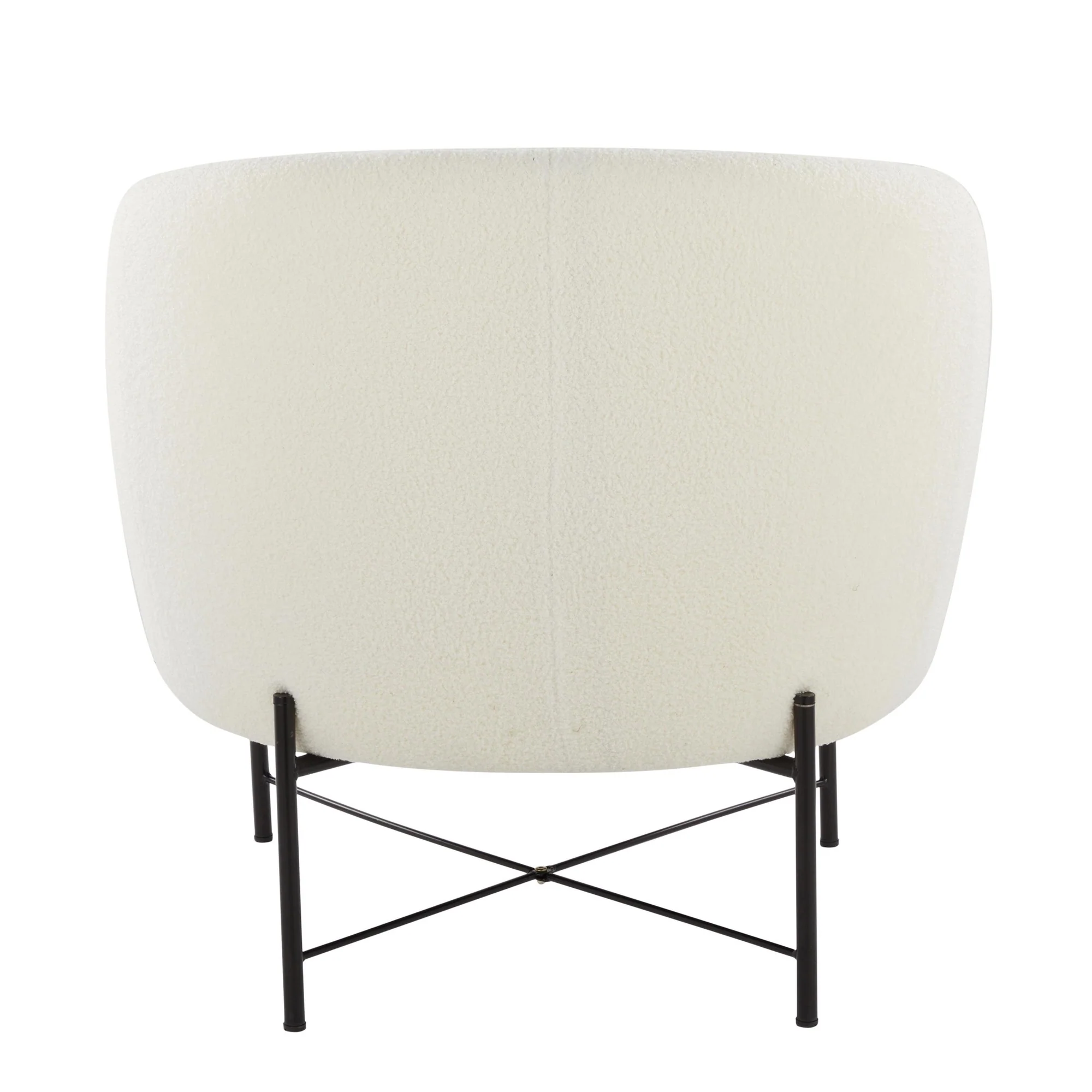 Chloe Accent Chair White By LumiSource - Image 7