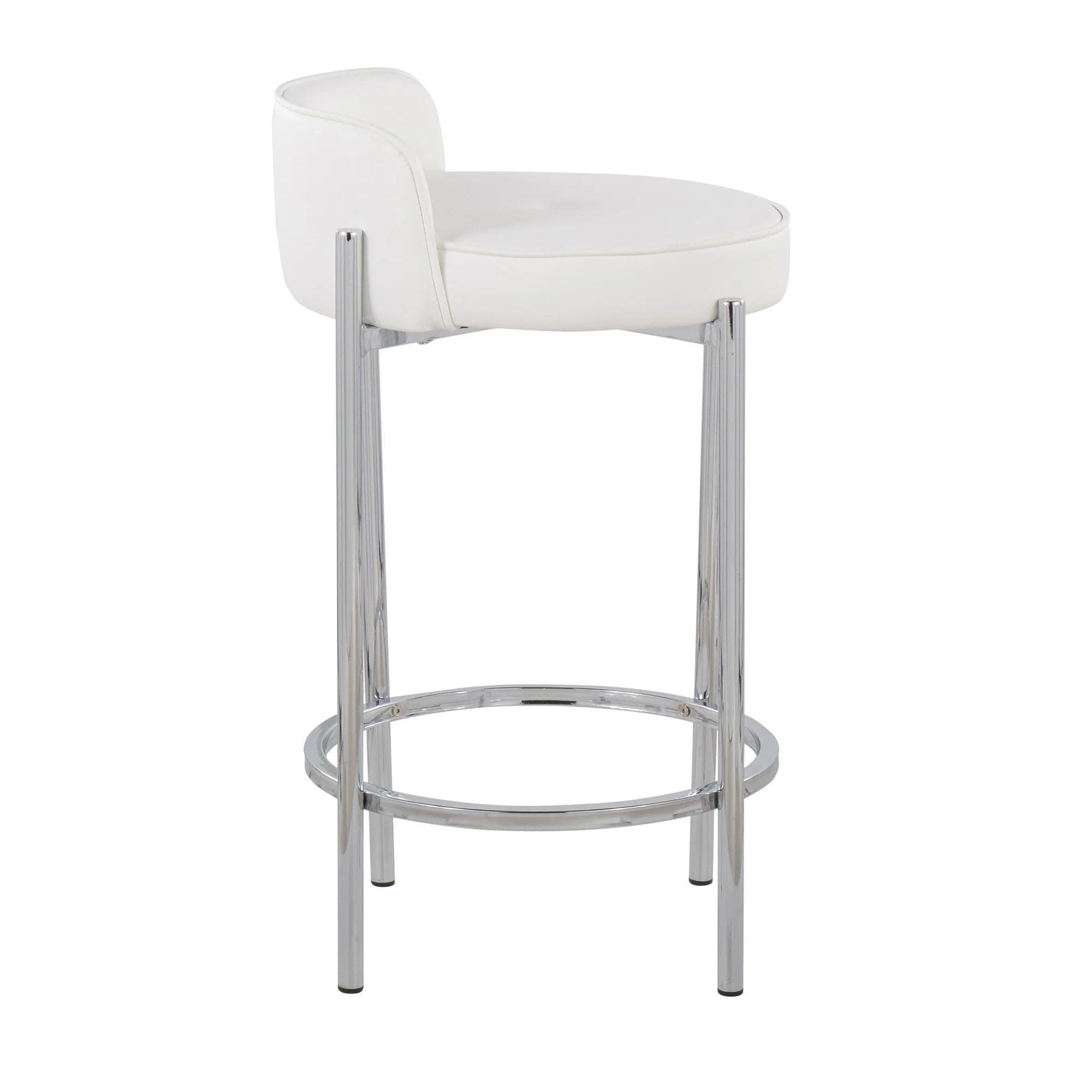 Chloe Counter Stool - Set of 2 Black By LumiSource - B26-CHLOE BK2 - Image 14