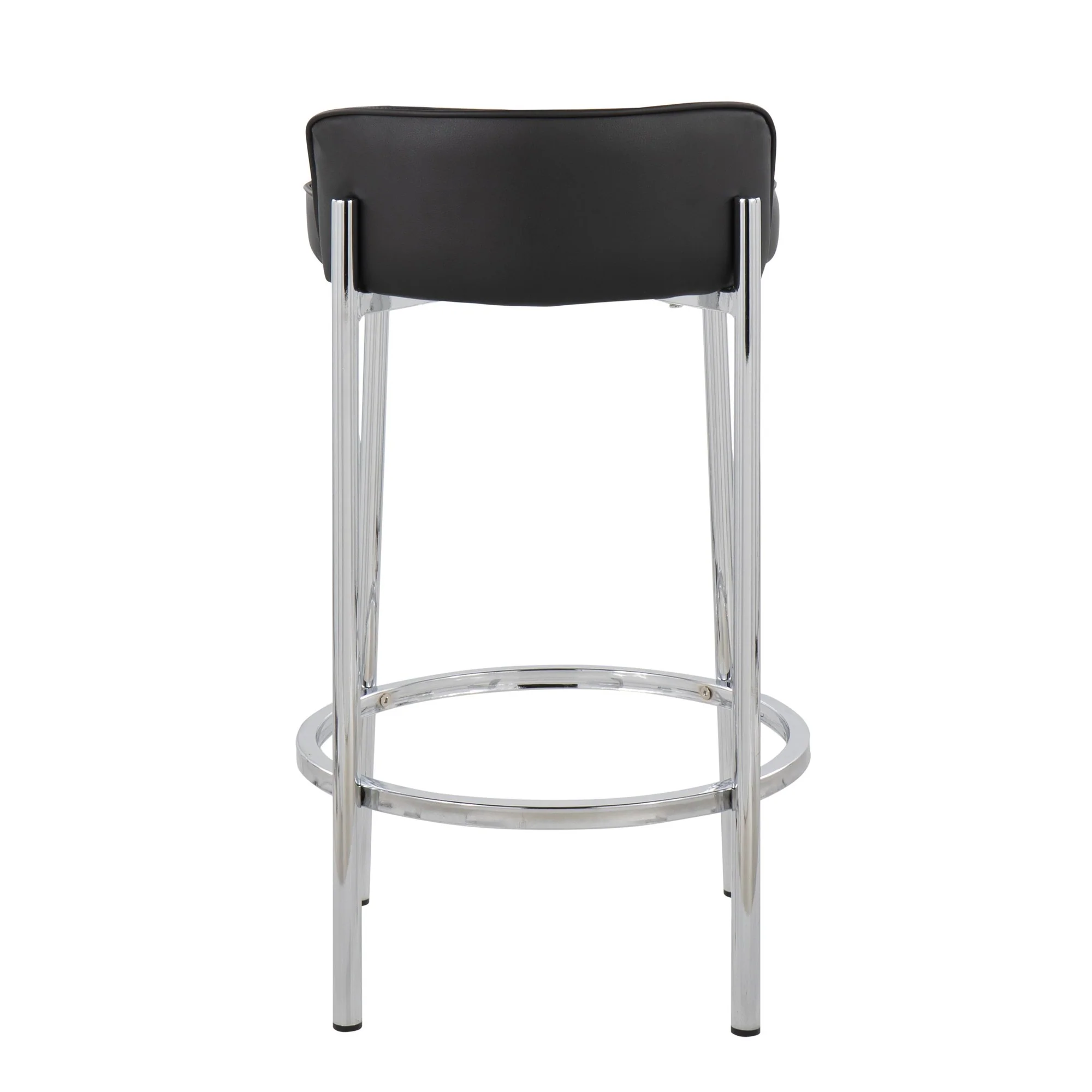 Chloe Counter Stool - Set of 2 Black By LumiSource - B26-CHLOE BK2 - Image 8