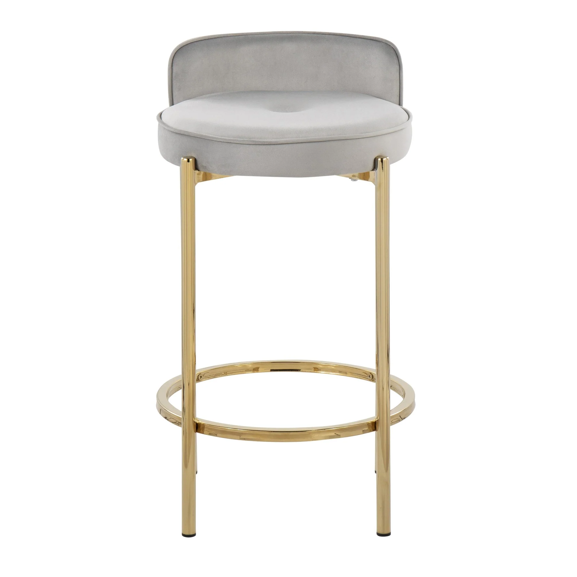 Chloe Counter Stool - Set of 2 Black By LumiSource - B26-CHLOE AUBK2 - Image 10