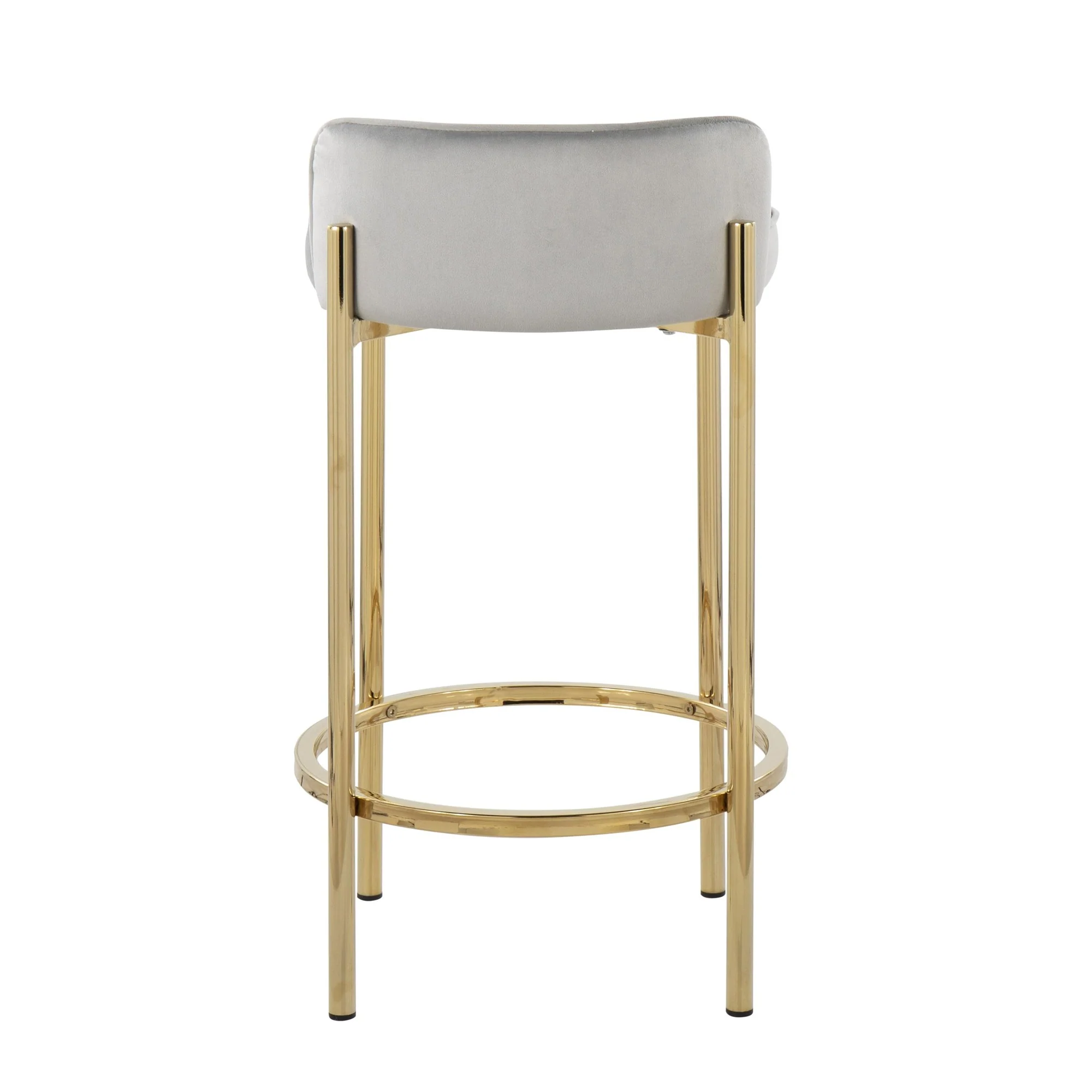 Chloe Counter Stool - Set of 2 Black By LumiSource - B26-CHLOE AUBK2 - Image 16