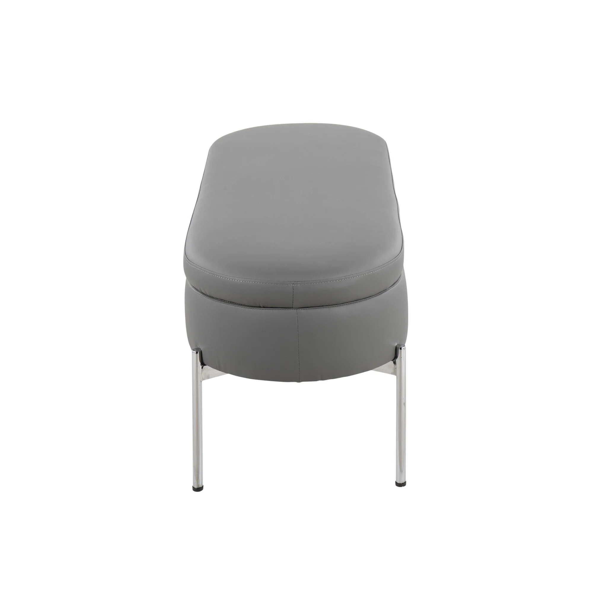 Chloe Storage Bench Black By LumiSource - Image 14