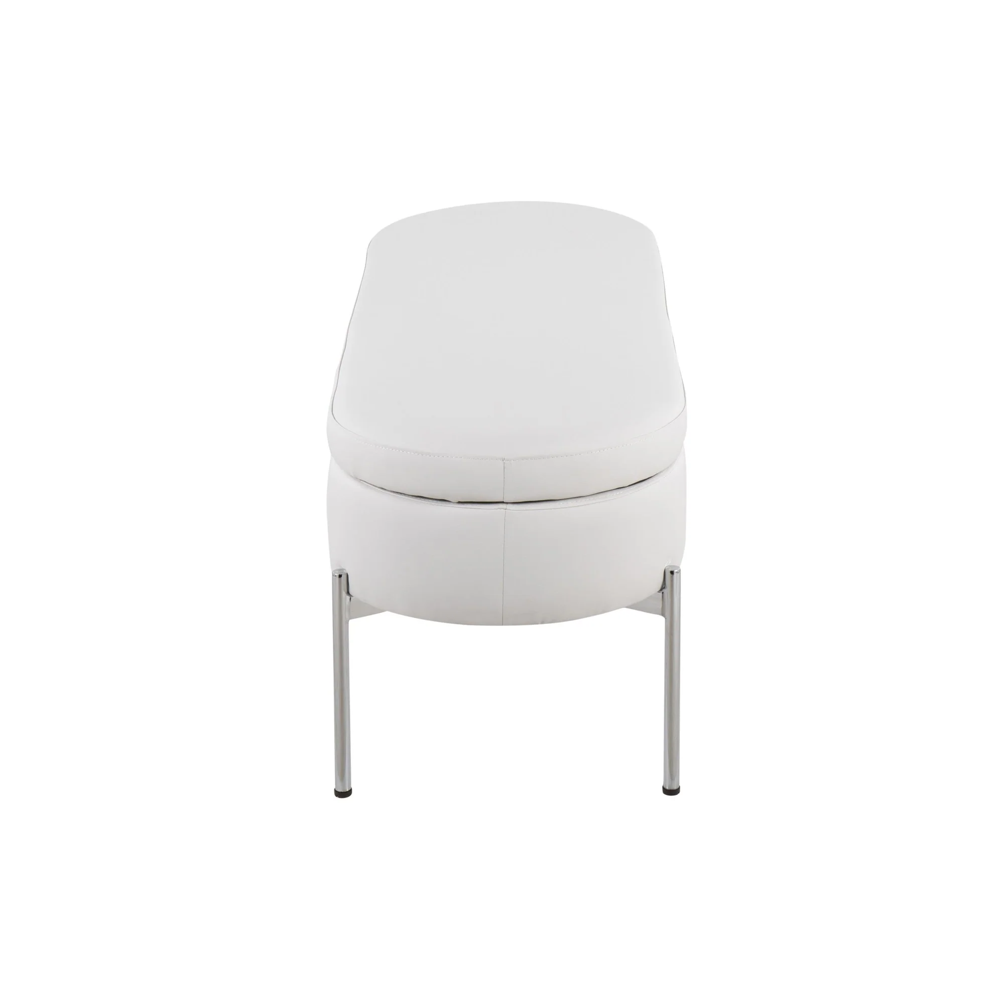 Chloe Storage Bench Black By LumiSource - Image 22