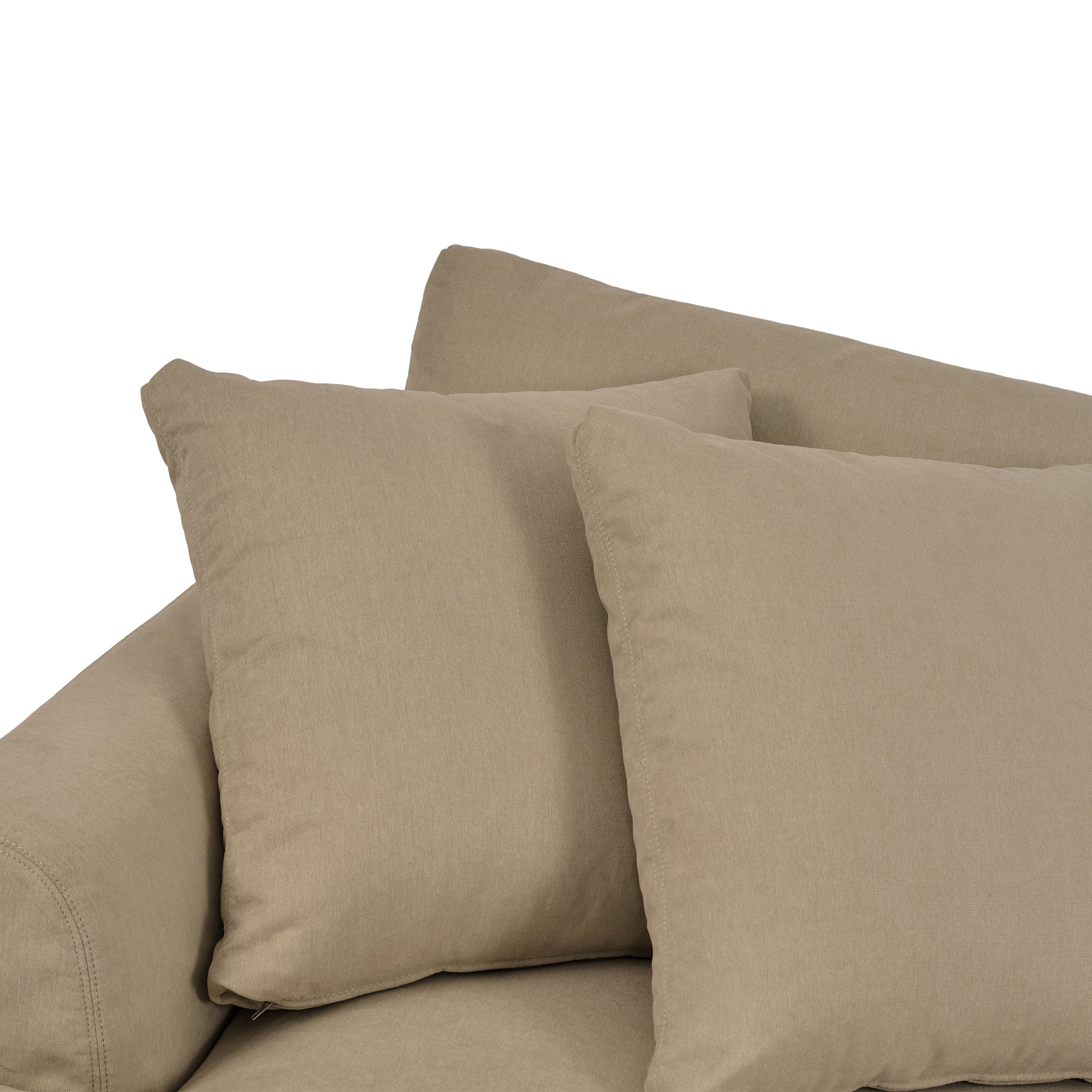 Ciara 93" Upholstered Sofa in Slate Gray  By Armen Living - Image 14