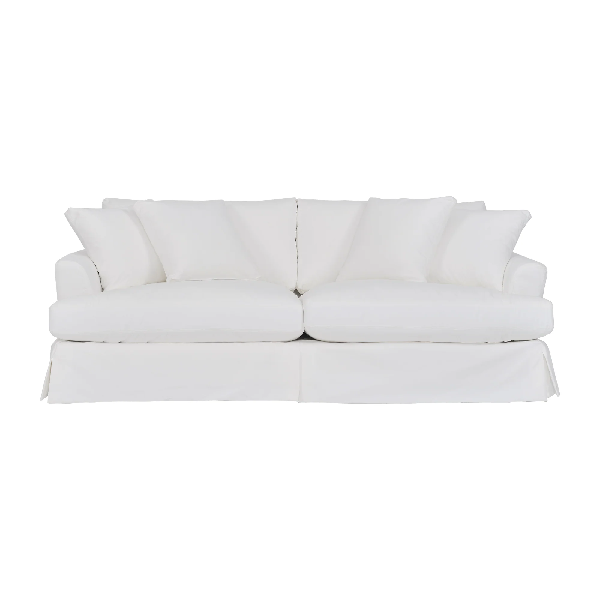 Ciara 93" Upholstered Sofa in Slate Gray  By Armen Living - Image 20